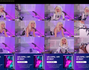 black_cryystal — 120 minute Chaturbate female cam show recording, 720p, Aug 25, 2024