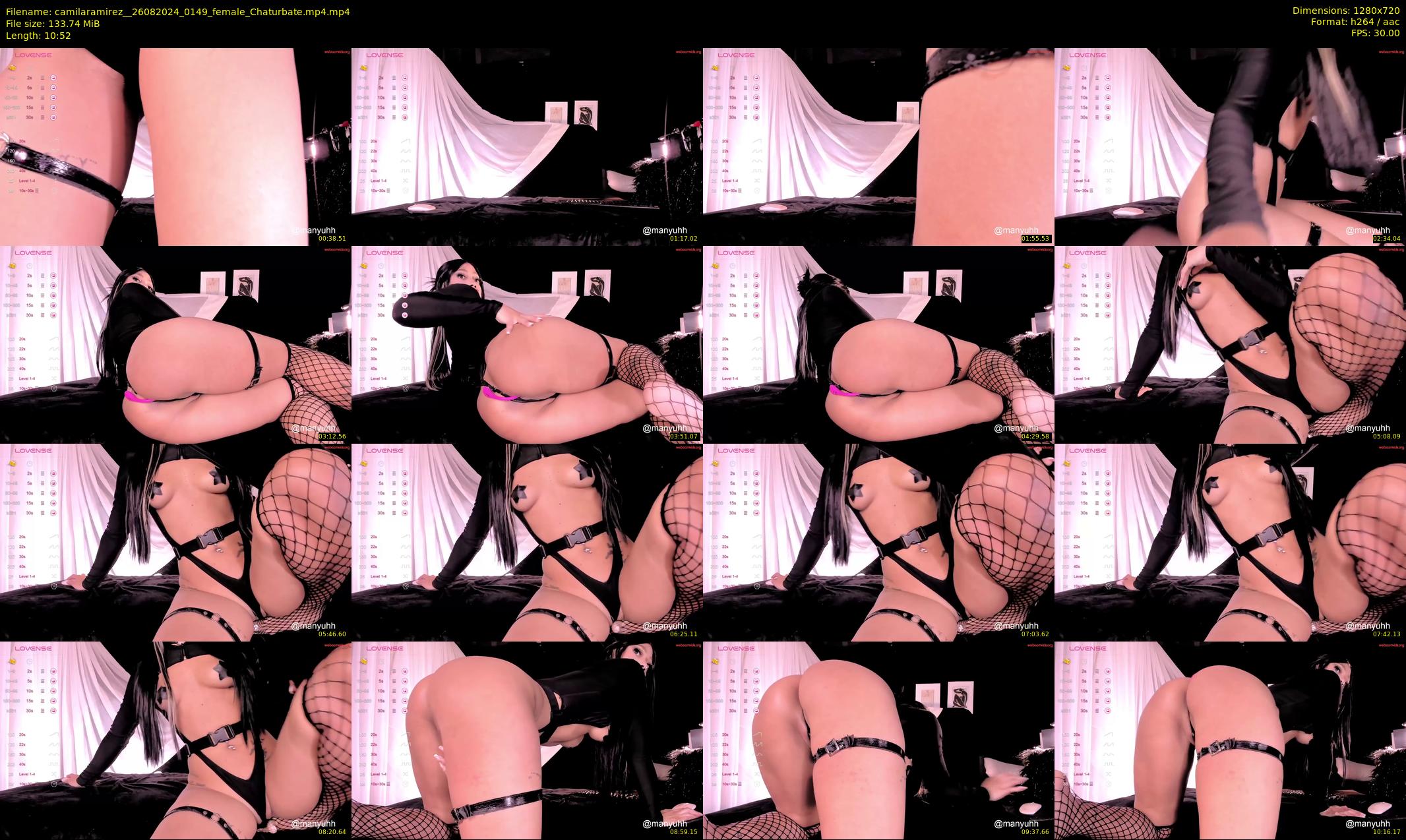 camilaramirez_ — 11 minute Chaturbate female cam show recording, 720p, Aug 26, 2024