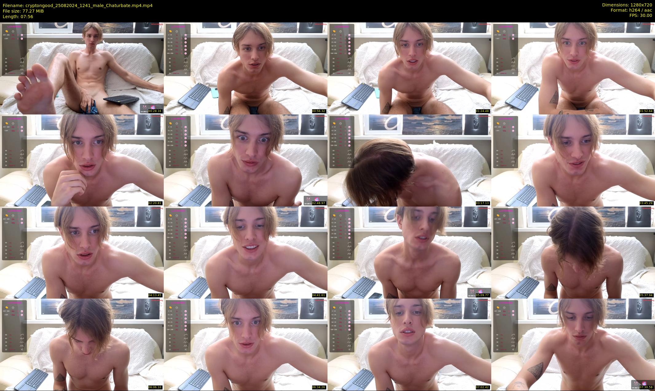 cryptongood — 8 minute Chaturbate male cam show recording, 720p, Aug 25, 2024