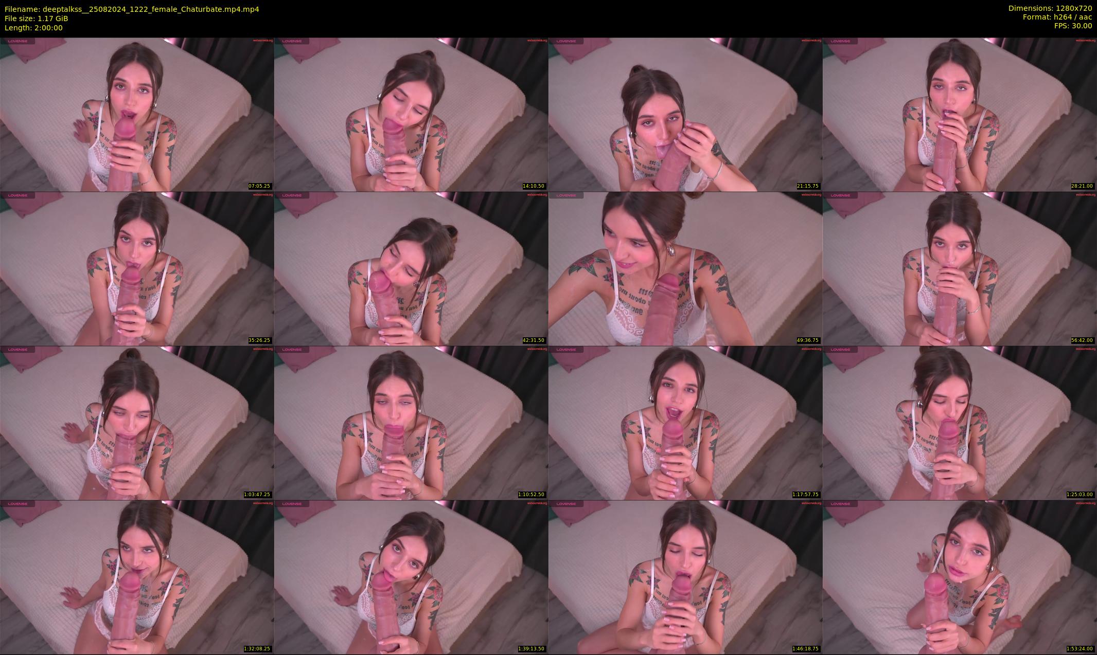 deeptalkss_ — 120 minute Chaturbate female cam show recording, 720p, Aug 25, 2024