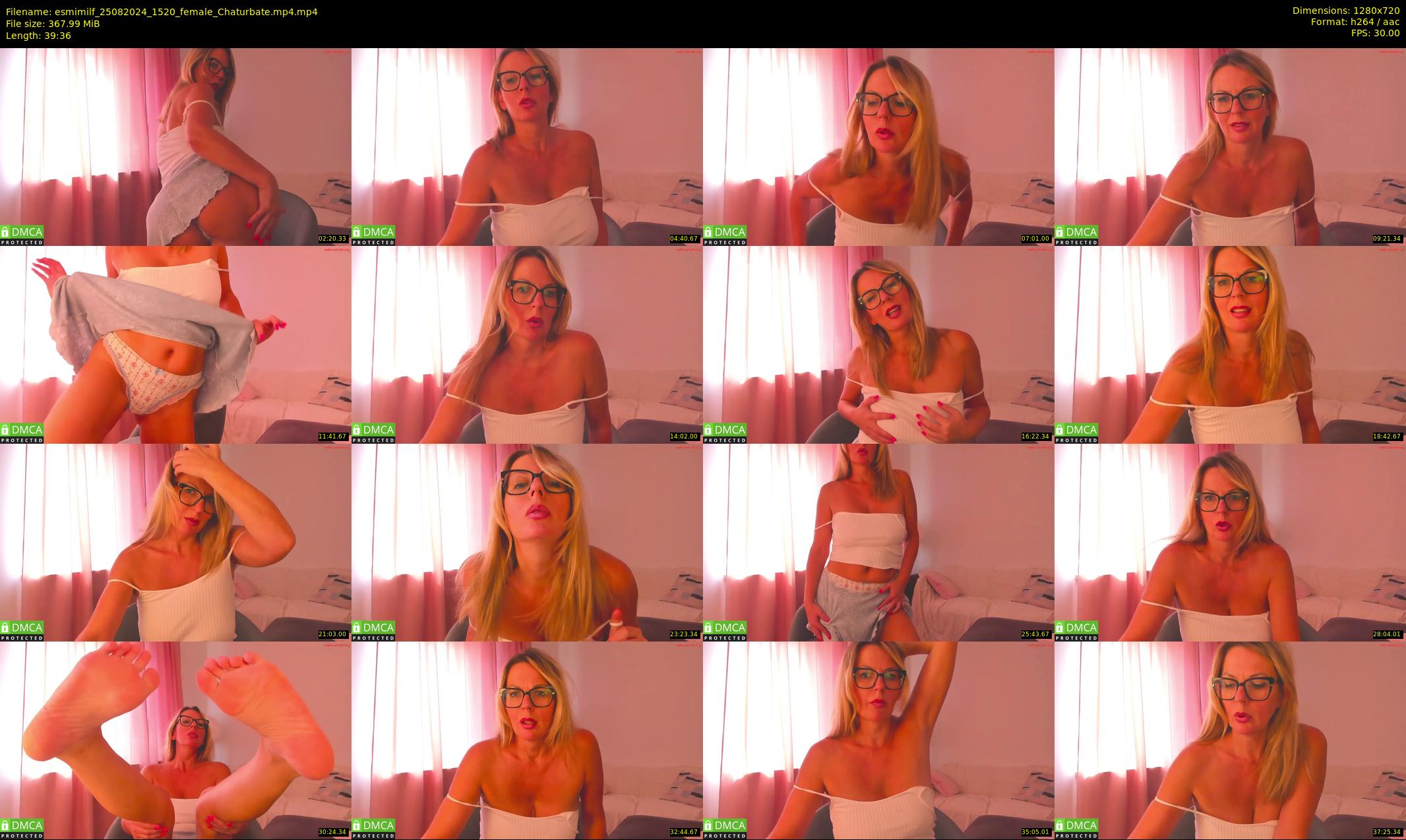 esmimilf — 40 minute Chaturbate female cam show recording, 720p, Aug 25, 2024