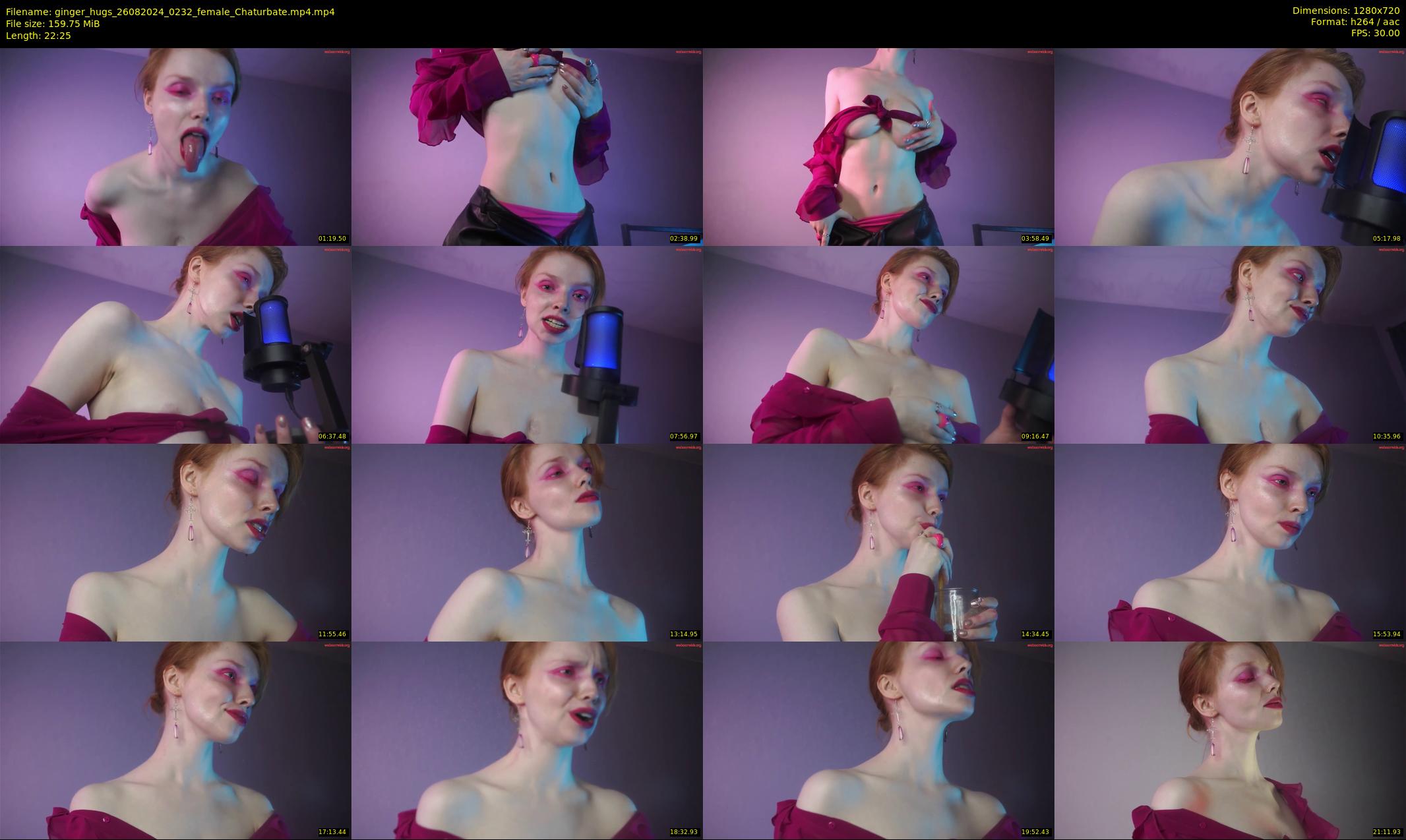 ginger_hugs — 23 minute Chaturbate female cam show recording, 720p, Aug 26, 2024