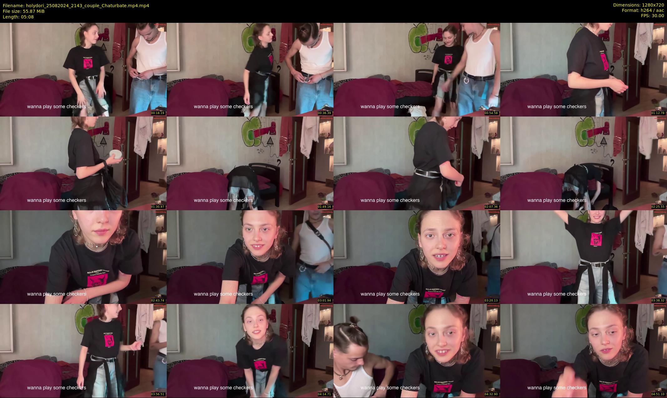holydori — 6 minute Chaturbate female cam show recording, 720p, Aug 25, 2024