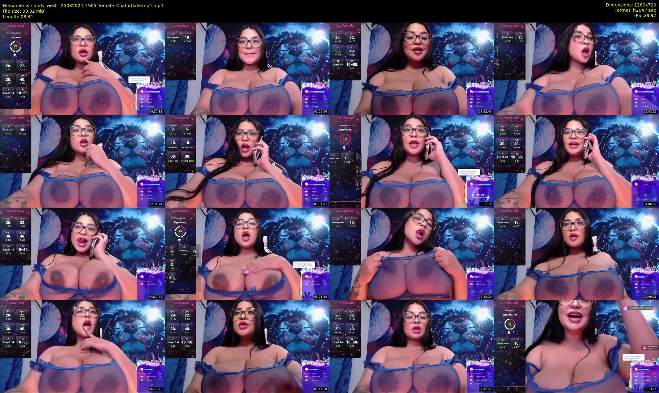 is_candy_west_ — 9 minute Chaturbate female cam show recording, 720p, Aug 25, 2024