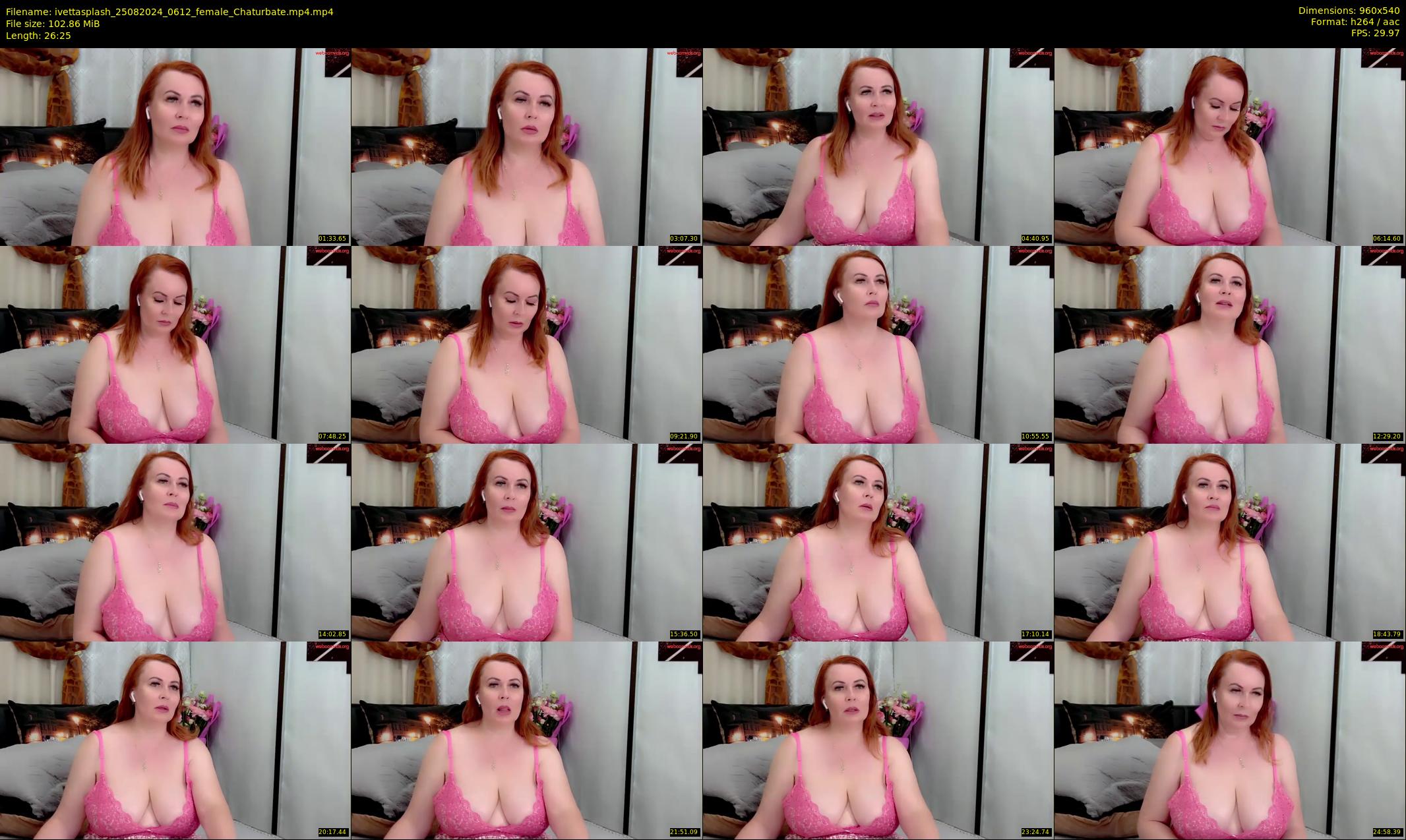 ivettasplash — 27 minute Chaturbate female cam show recording, 480p, Aug 25, 2024