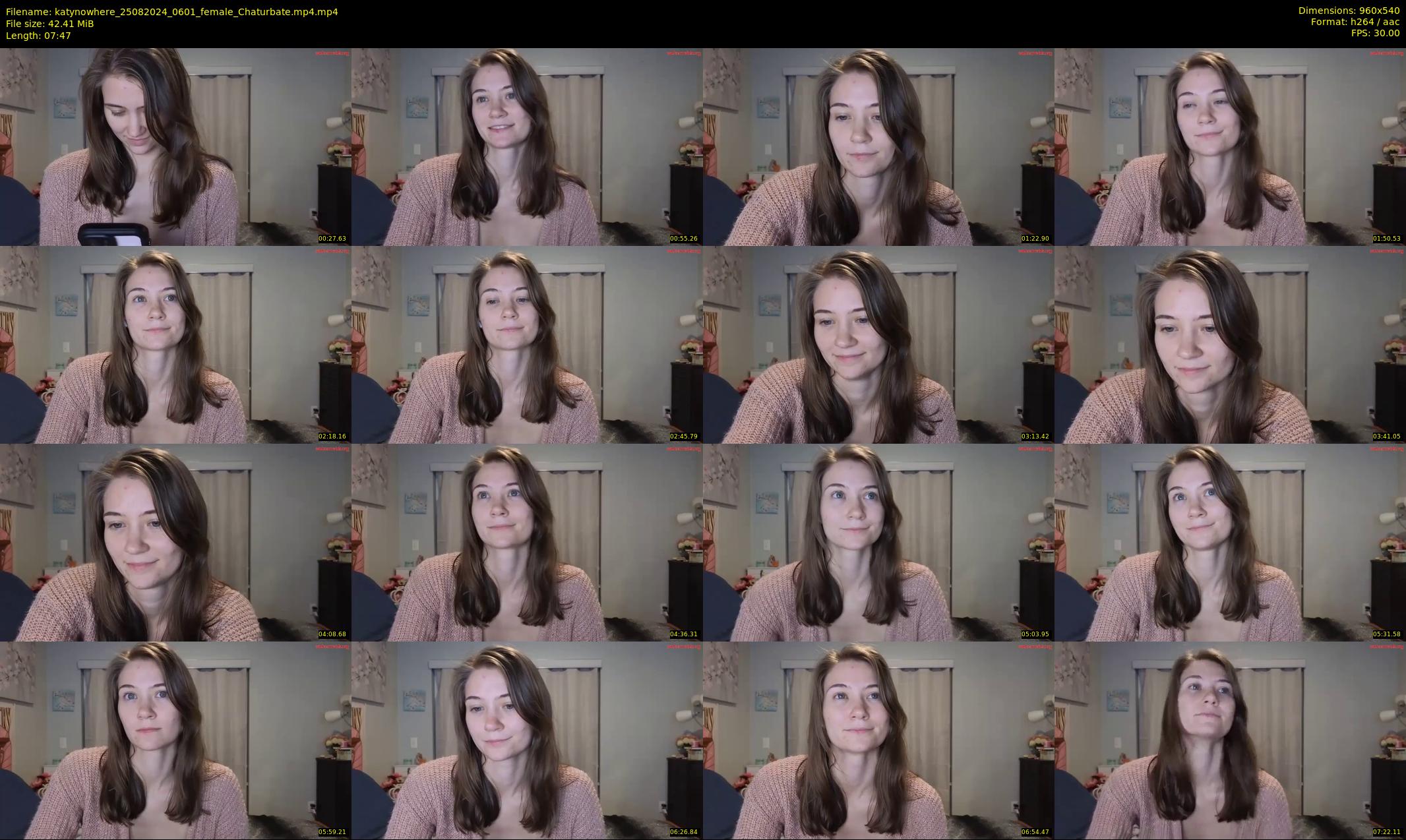 katynowhere — 8 minute Chaturbate female cam show recording, 480p, Aug 25, 2024