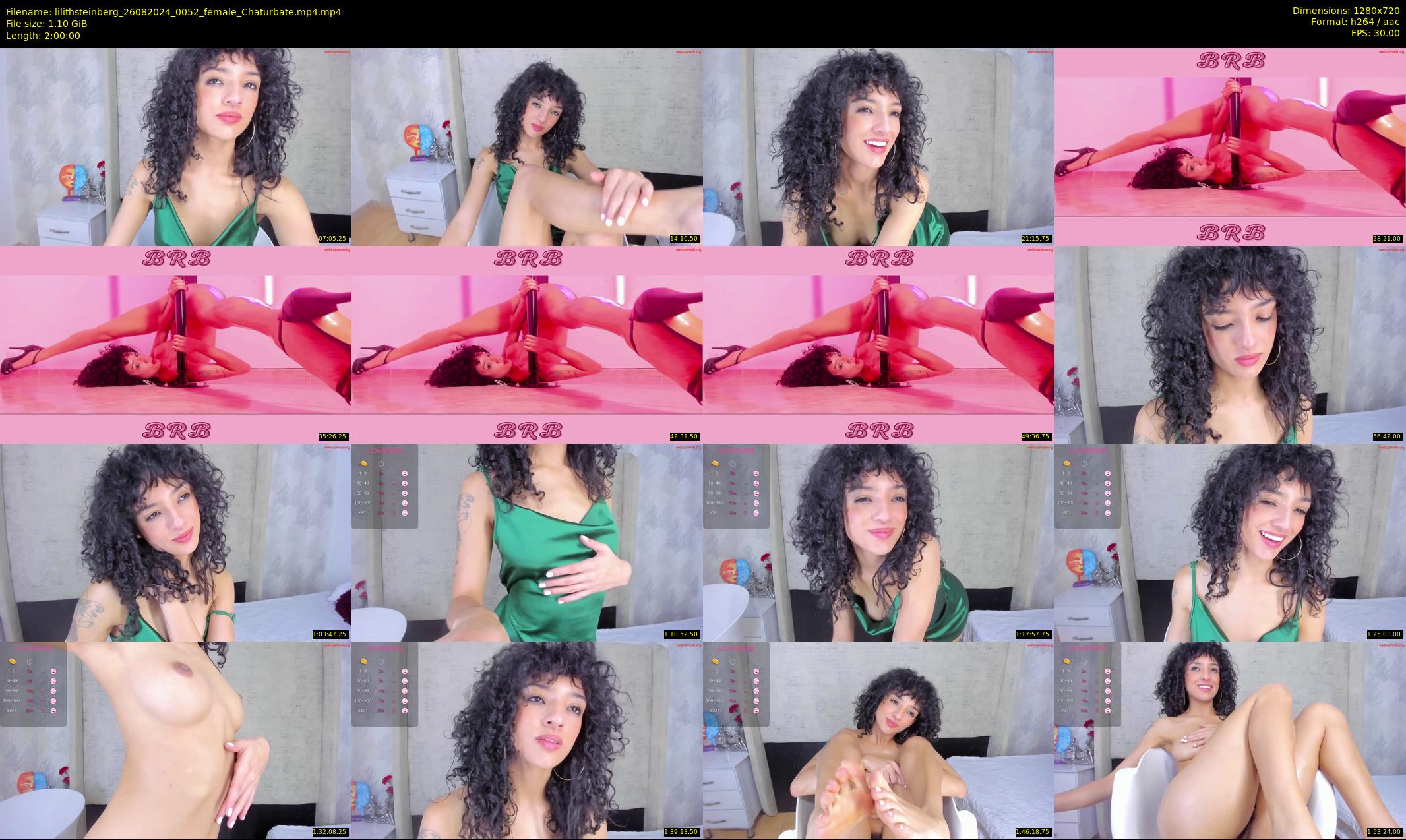 lilithsteinberg — 120 minute Chaturbate female cam show recording, 720p, Aug 26, 2024