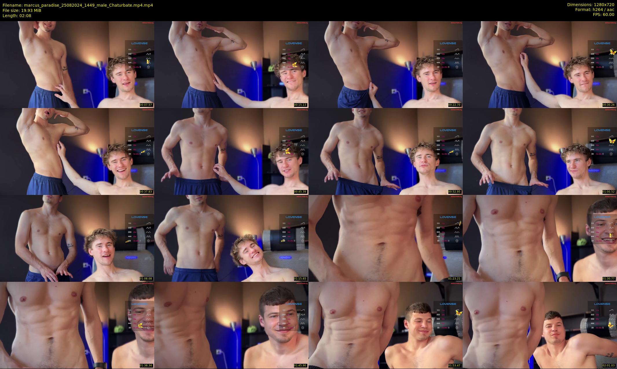 marcus_paradise — 3 minute Chaturbate male cam show recording, 720p, Aug 25, 2024