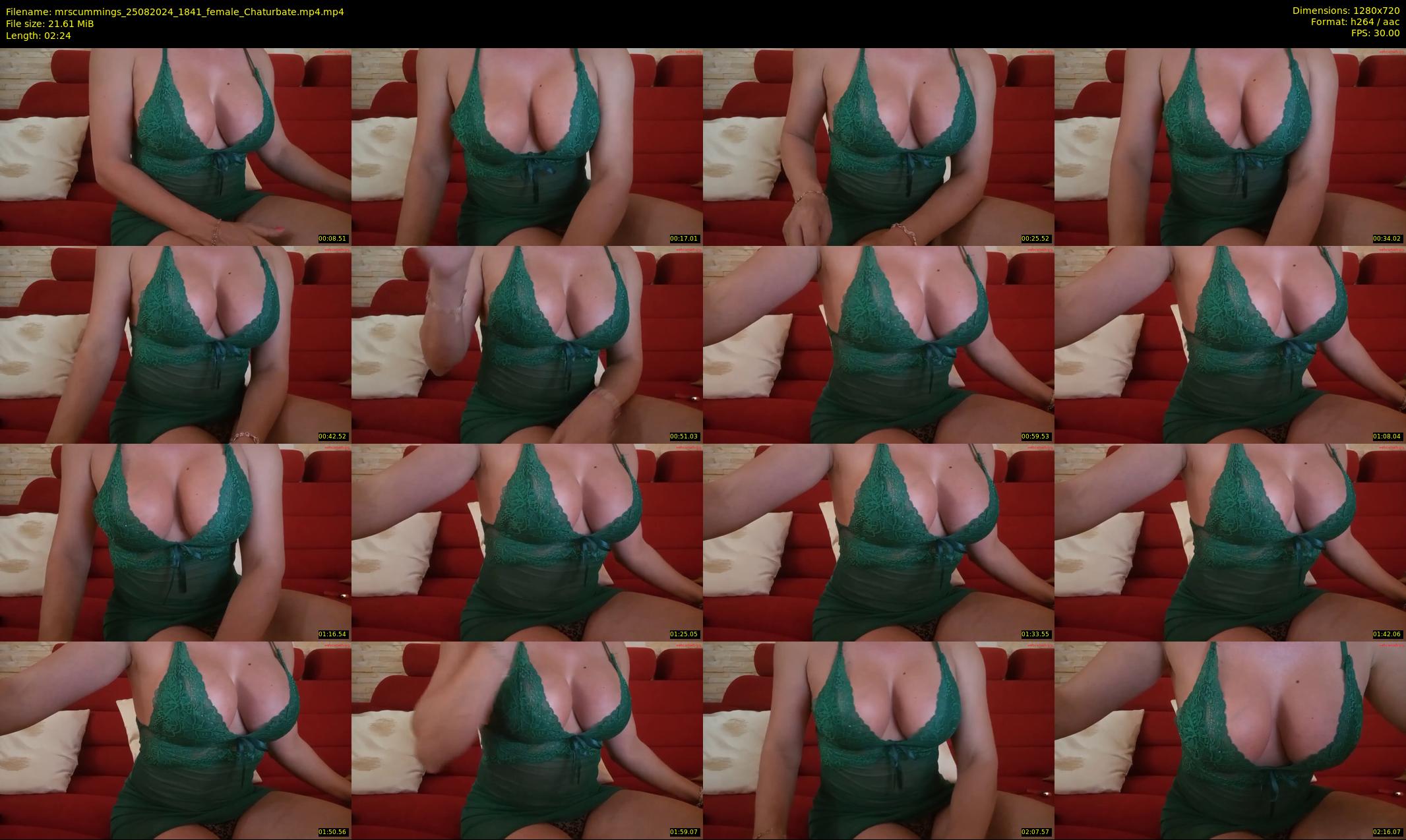 mrscummings — 3 minute Chaturbate female cam show recording, 720p, Aug 25, 2024