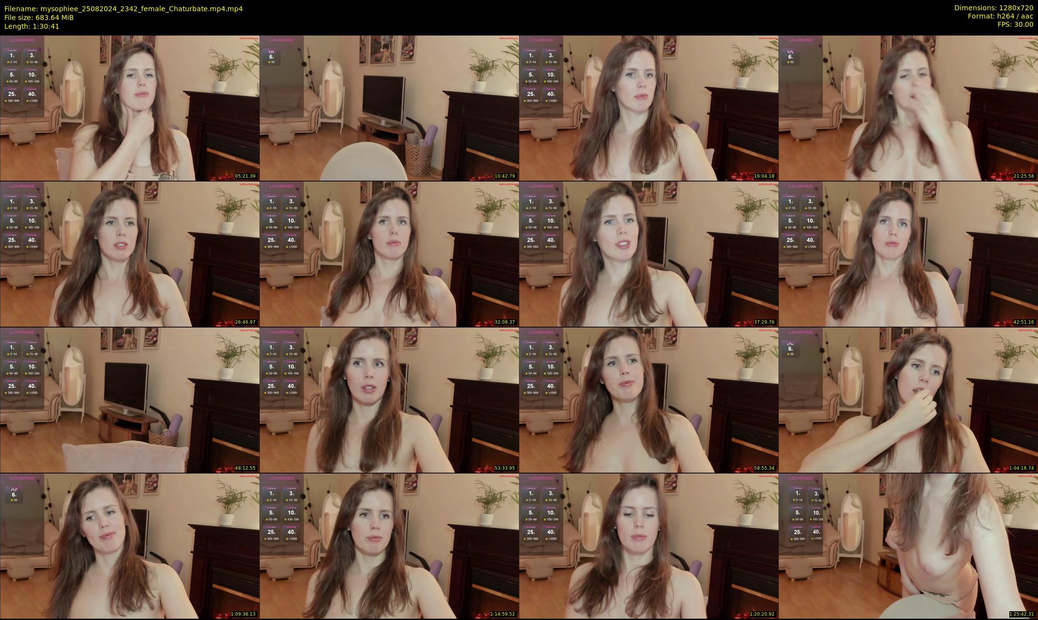 mysophiee — 91 minute Chaturbate female cam show recording, 720p, Aug 25, 2024