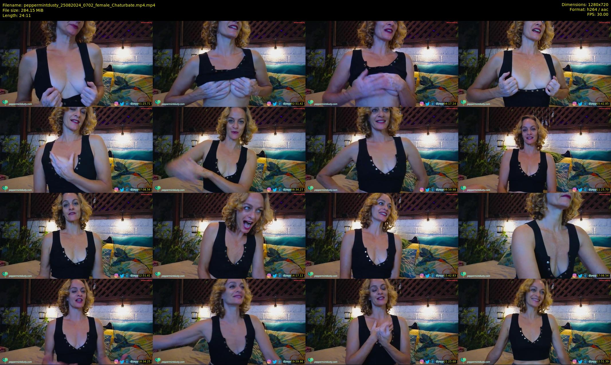 peppermintdusty — 25 minute Chaturbate couple cam show recording, 720p, Aug 25, 2024
