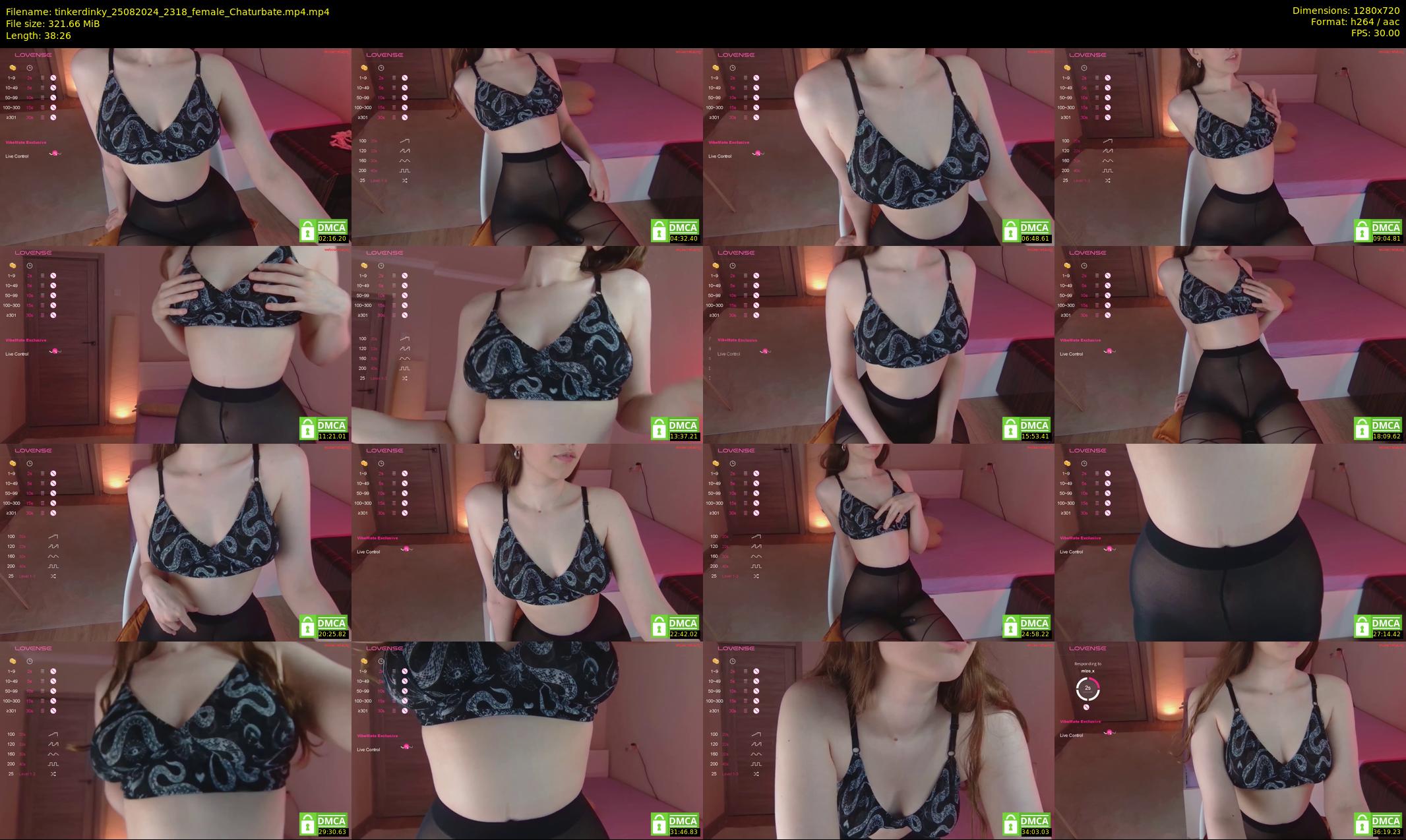 tinkerdinky — 39 minute Chaturbate female cam show recording, 720p, Aug 25, 2024