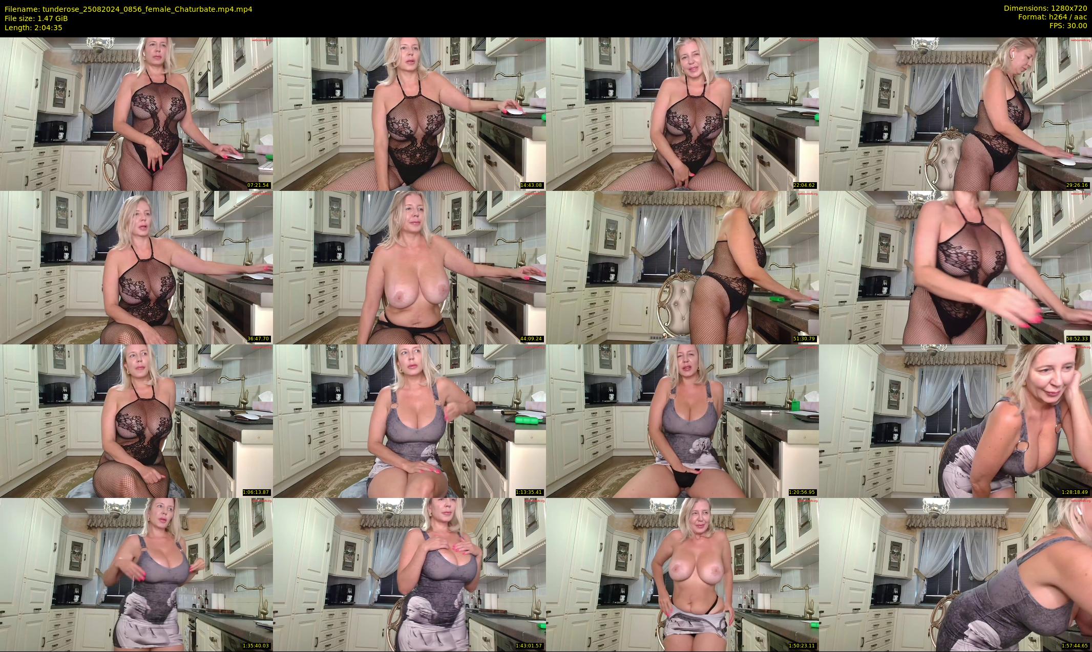 tunderose — 125 minute Chaturbate female cam show recording, 720p, Aug 25, 2024