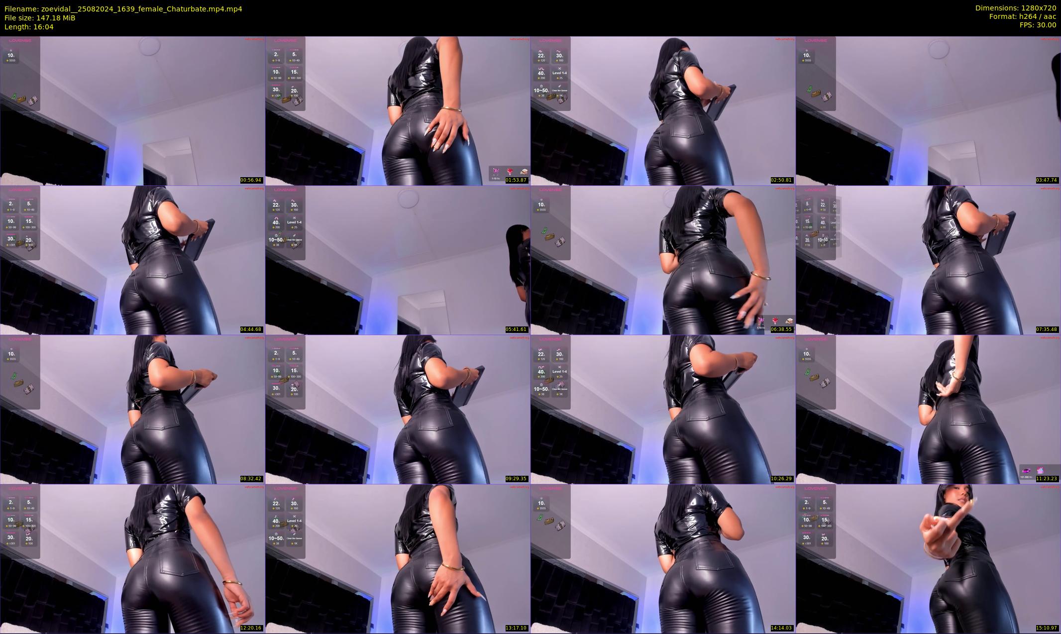 zoevidal_ — 17 minute Chaturbate female cam show recording, 720p, Aug 25, 2024