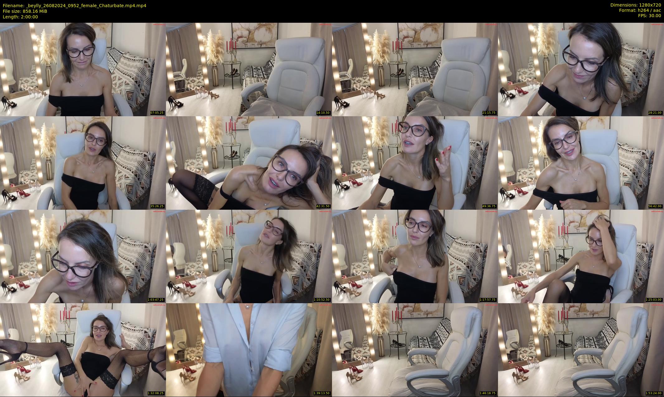 _beylly — 120 minute Chaturbate female cam show recording, 720p, Aug 26, 2024