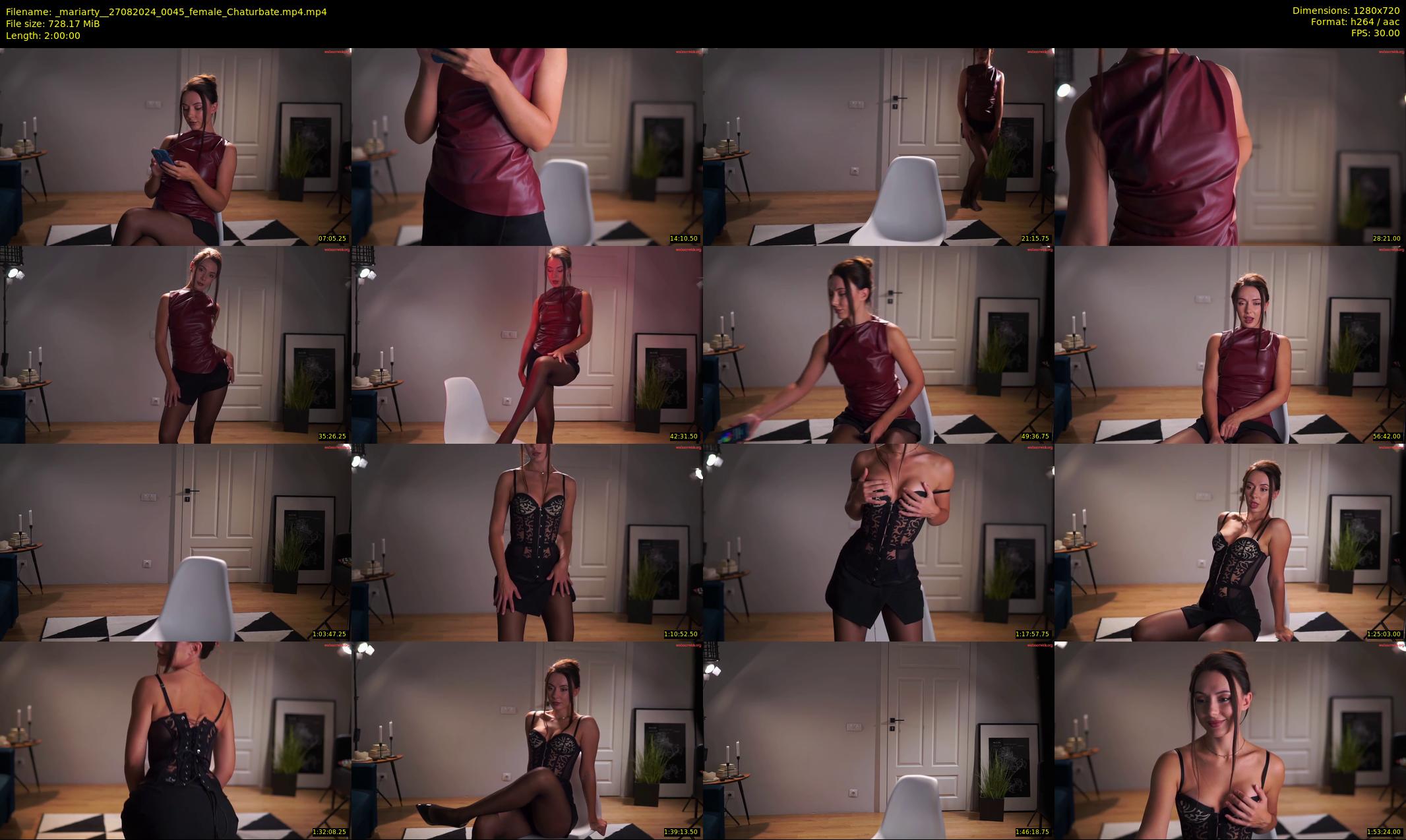_mariarty_ — 120 minute Chaturbate female cam show recording, 720p, Aug 27, 2024