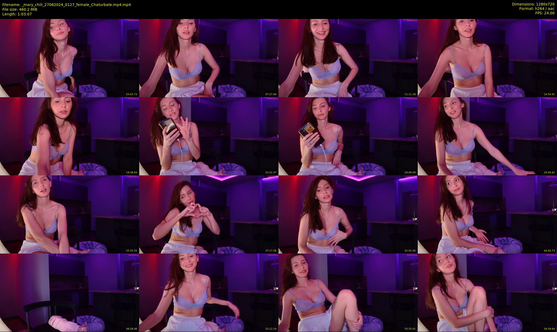 _mary_chili — 64 minute Chaturbate female cam show recording, 720p, Aug 27, 2024