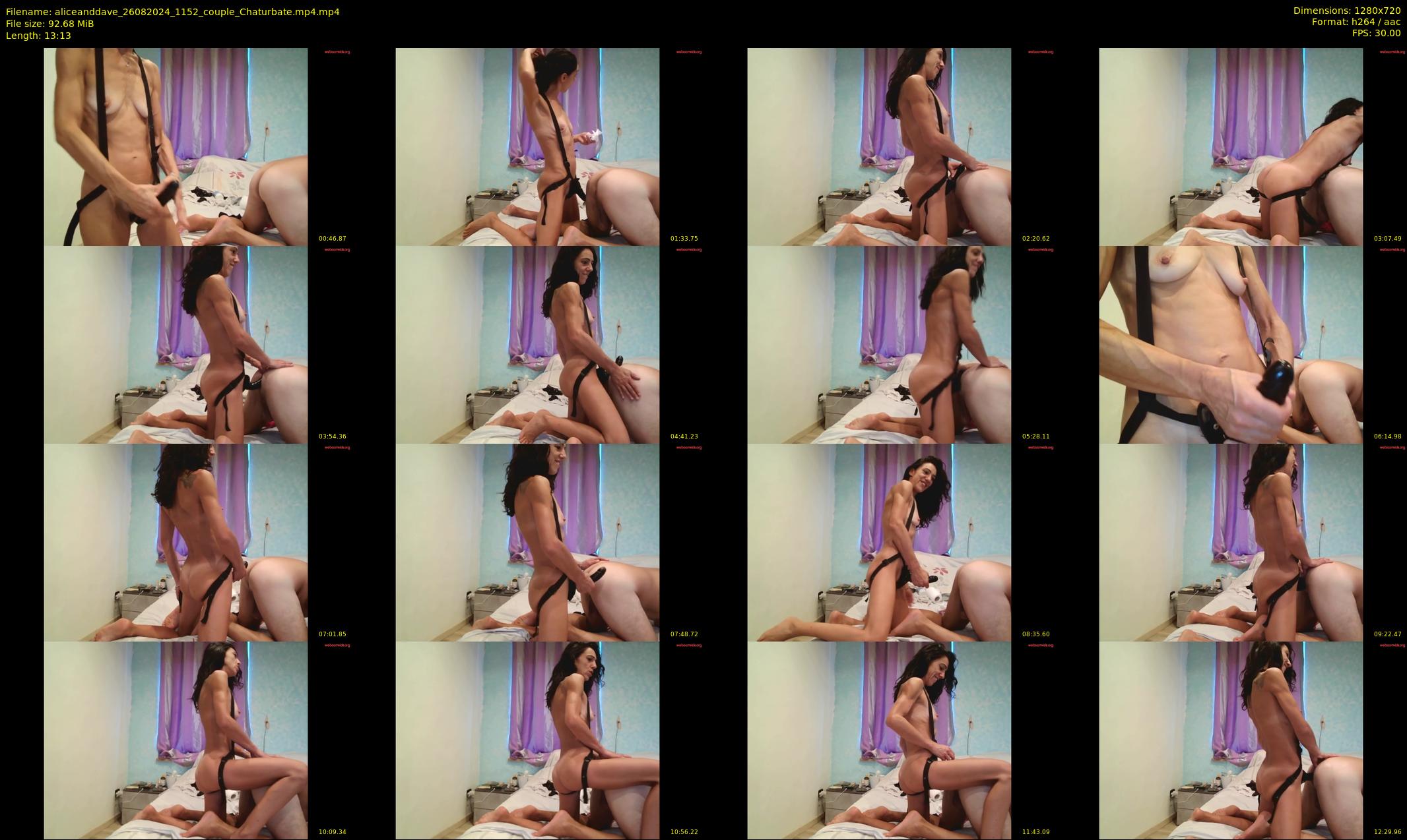 aliceanddave — 14 minute Chaturbate couple cam show recording, 720p, Aug 26, 2024
