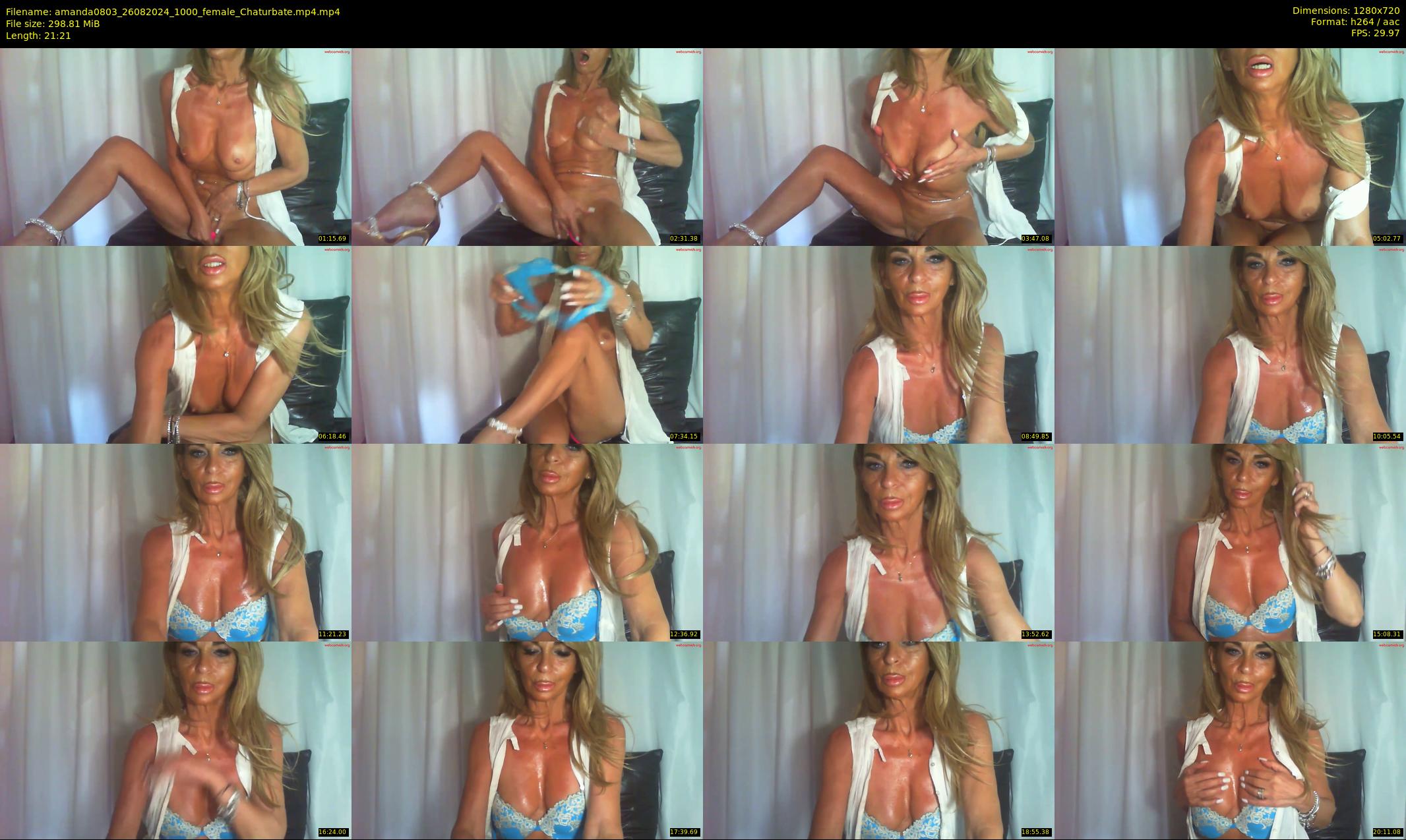 amanda0803 — 22 minute Chaturbate female cam show recording, 720p, Aug 26, 2024