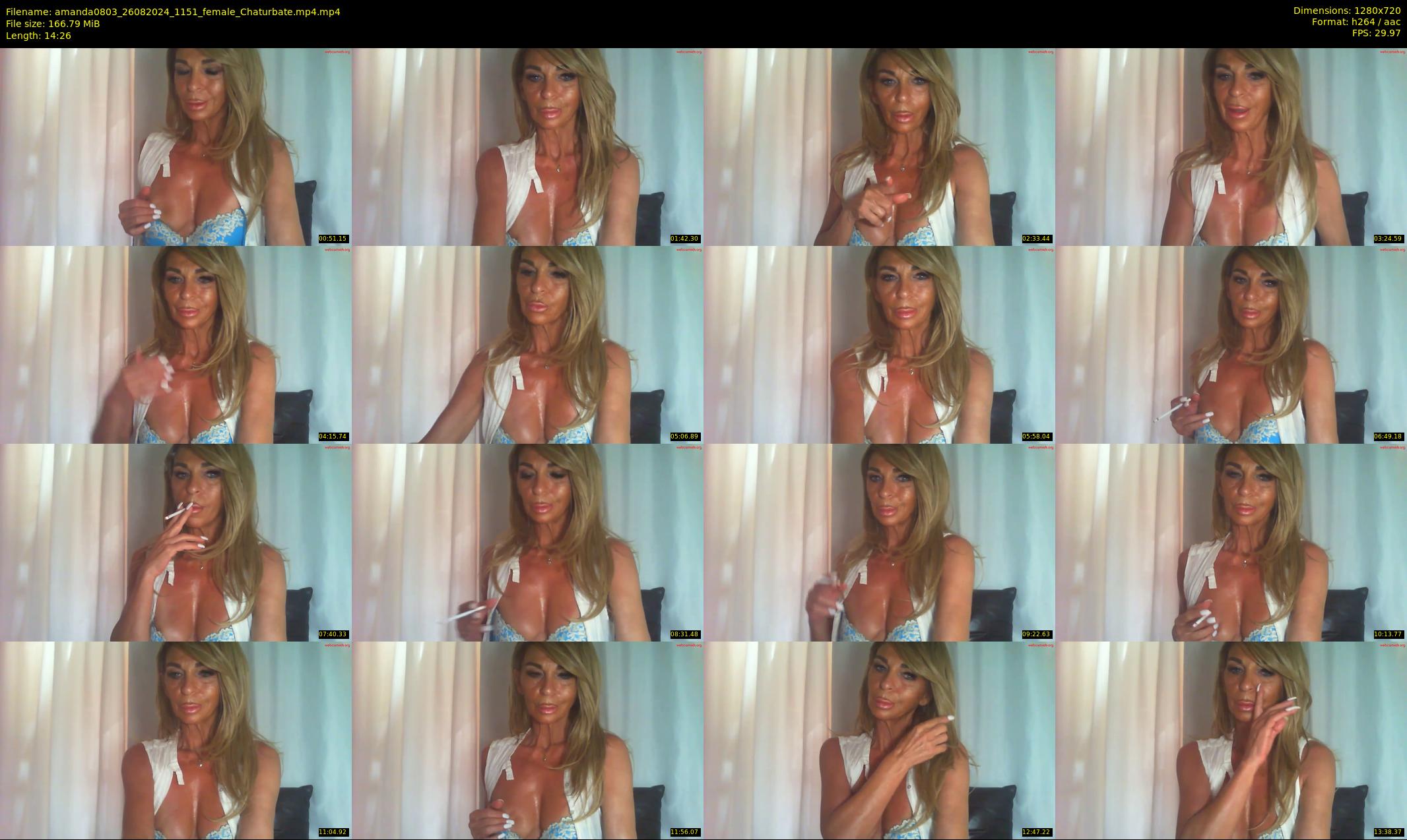 amanda0803 — 15 minute Chaturbate female cam show recording, 720p, Aug 26, 2024