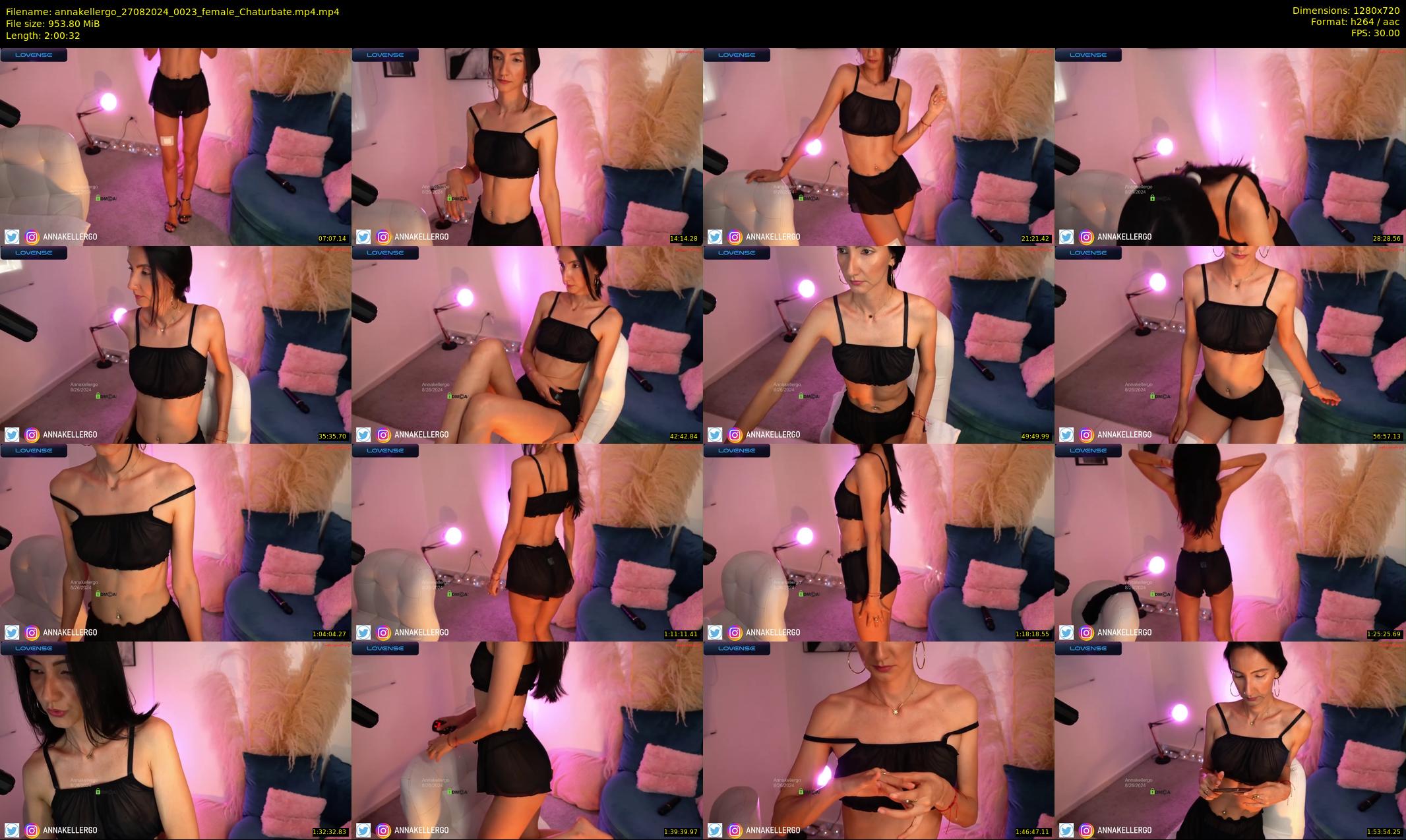 annakellergo — 121 minute Chaturbate female cam show recording, 720p, Aug 27, 2024