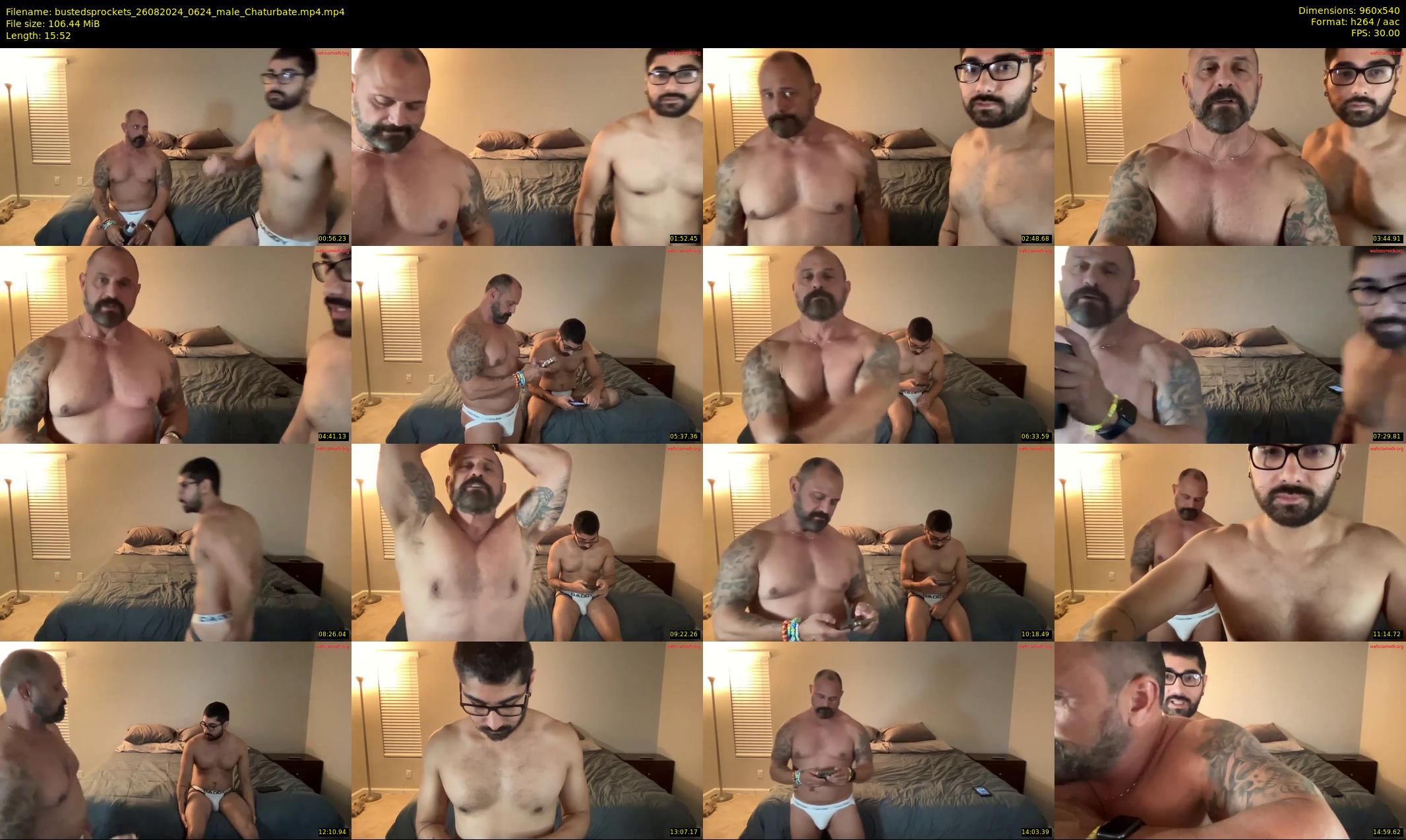 bustedsprockets — 16 minute Chaturbate male cam show recording, 480p, Aug 26, 2024