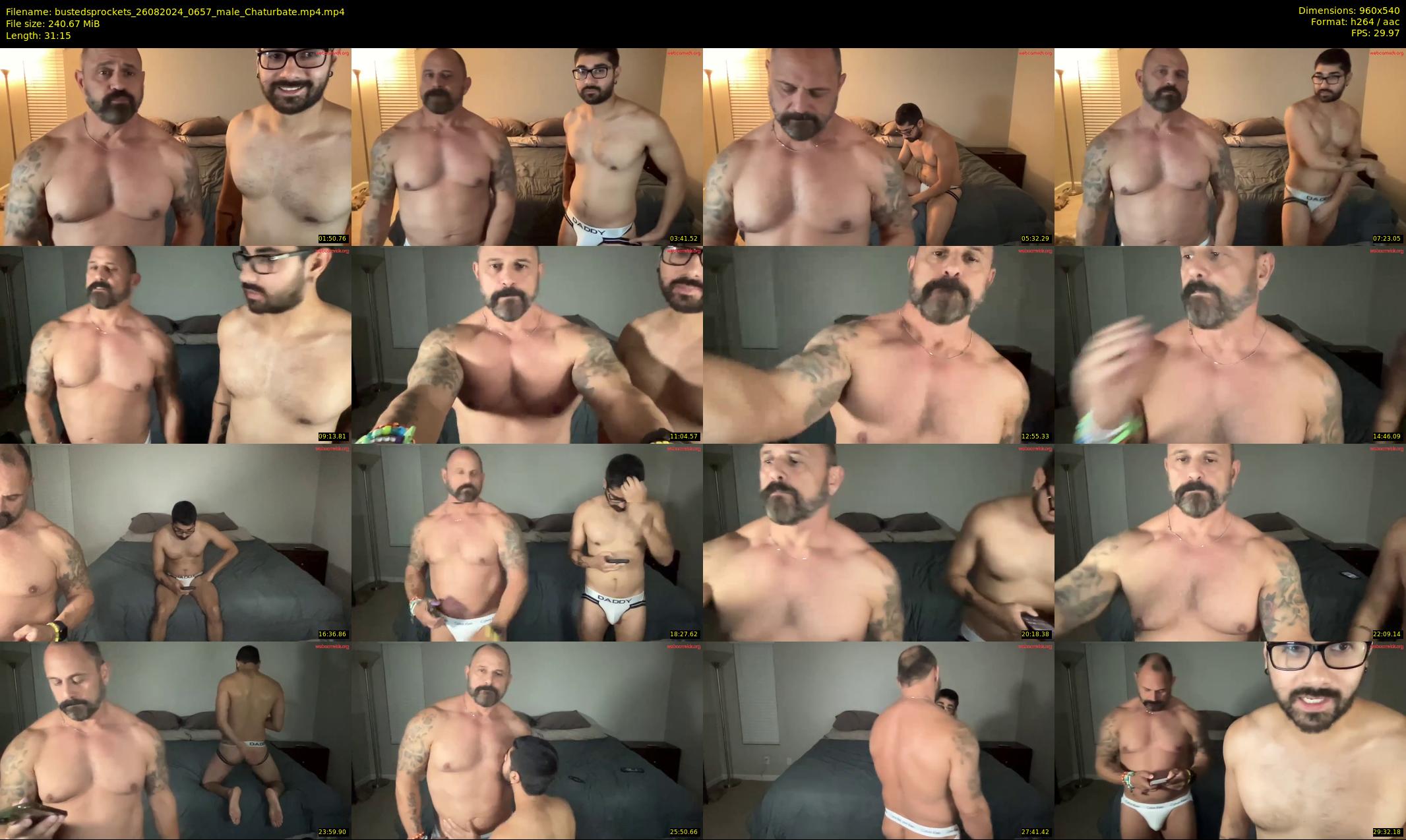 bustedsprockets — 32 minute Chaturbate male cam show recording, 480p, Aug 26, 2024