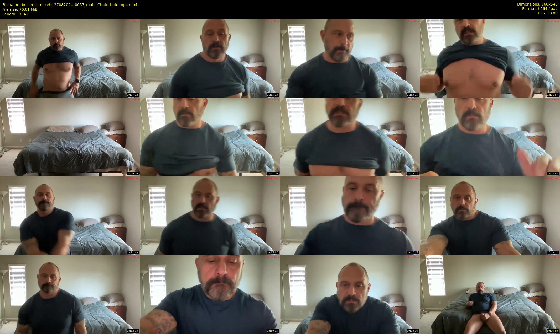 bustedsprockets — 11 minute Chaturbate male cam show recording, 480p, Aug 27, 2024