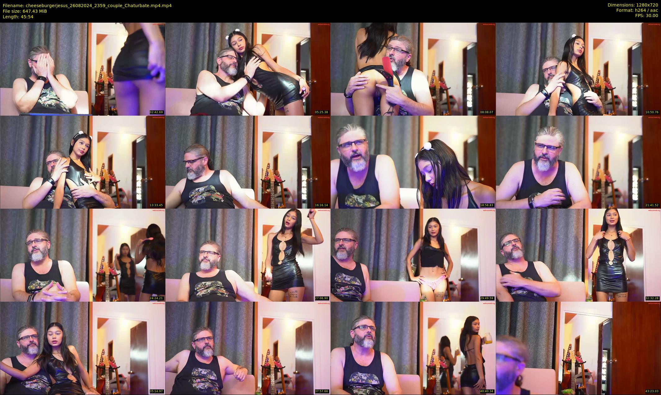 cheeseburgerjesus — 46 minute Chaturbate couple cam show recording, 720p, Aug 26, 2024