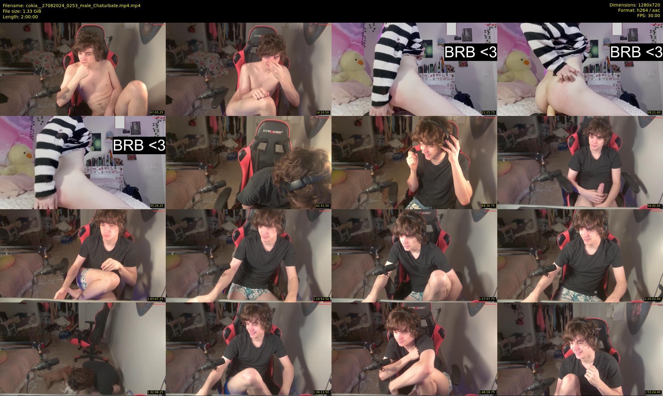 cokia_ — 120 minute Chaturbate male cam show recording, 720p, Aug 27, 2024