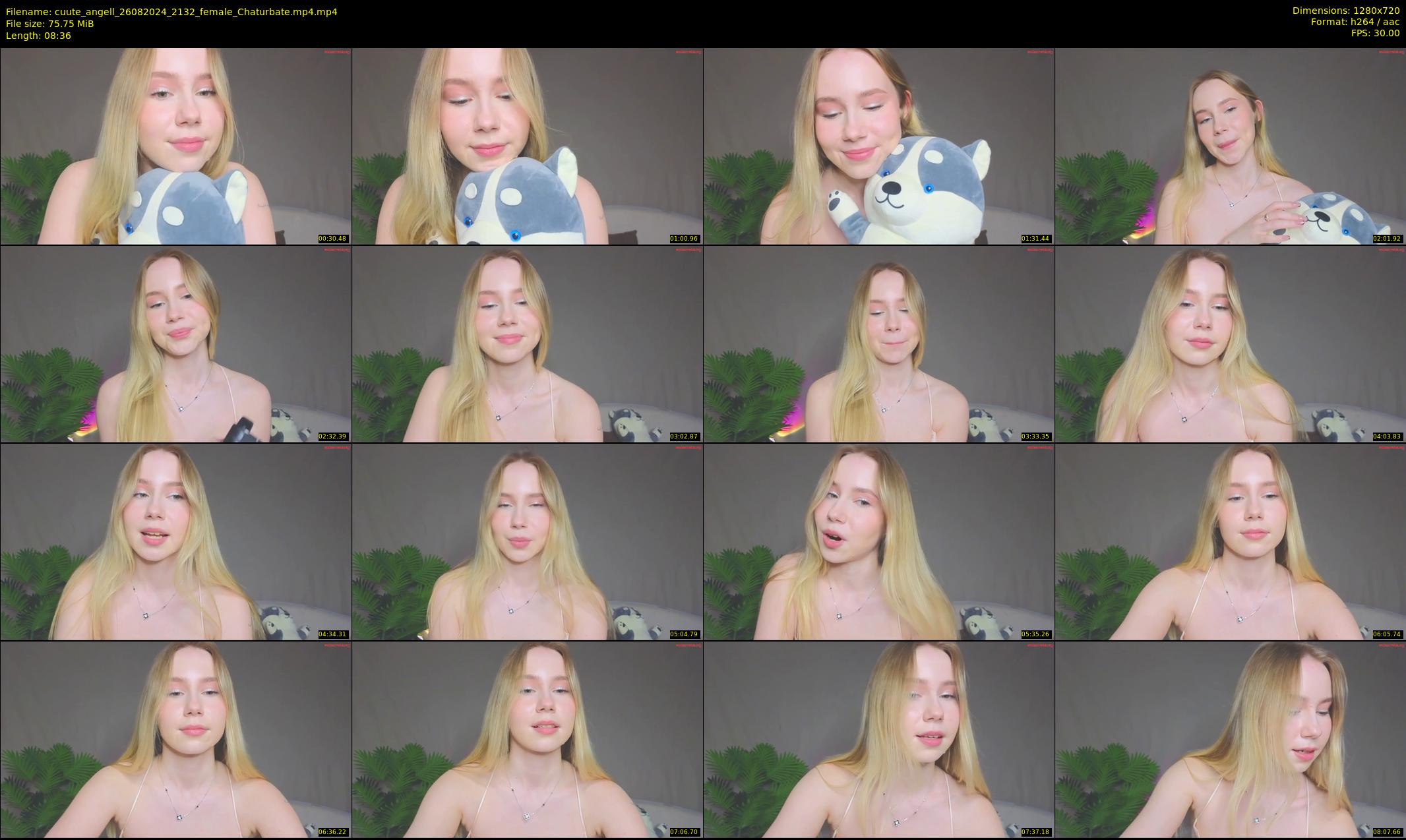cuute_angell — 9 minute Chaturbate female cam show recording, 720p, Aug 26, 2024