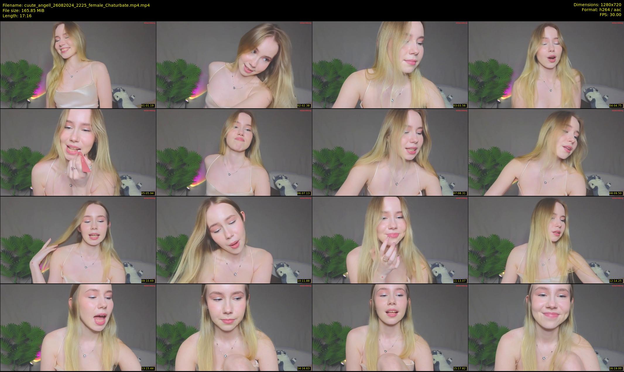 cuute_angell — 18 minute Chaturbate female cam show recording, 720p, Aug 26, 2024