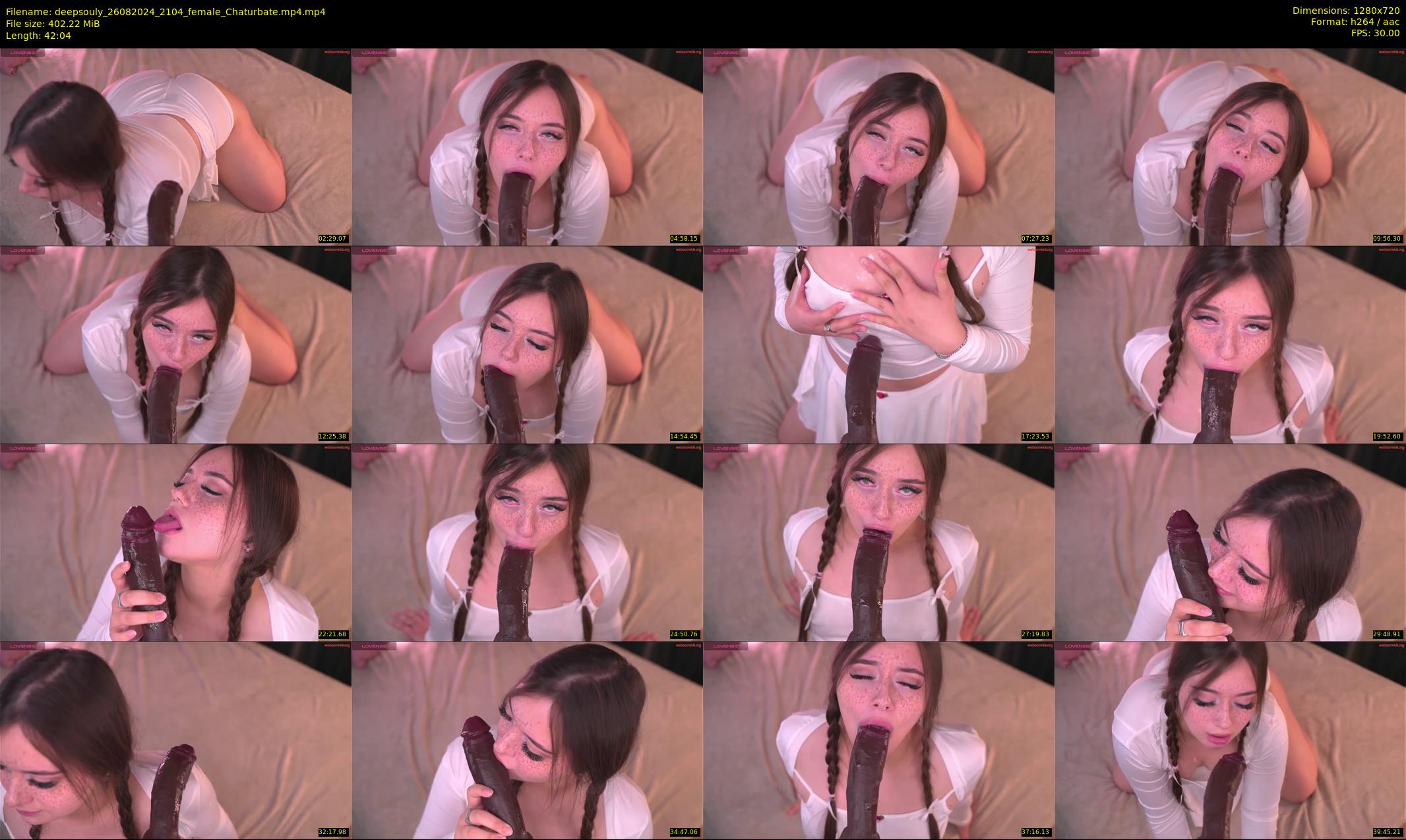 deepsouly — 43 minute Chaturbate female cam show recording, 720p, Aug 26, 2024