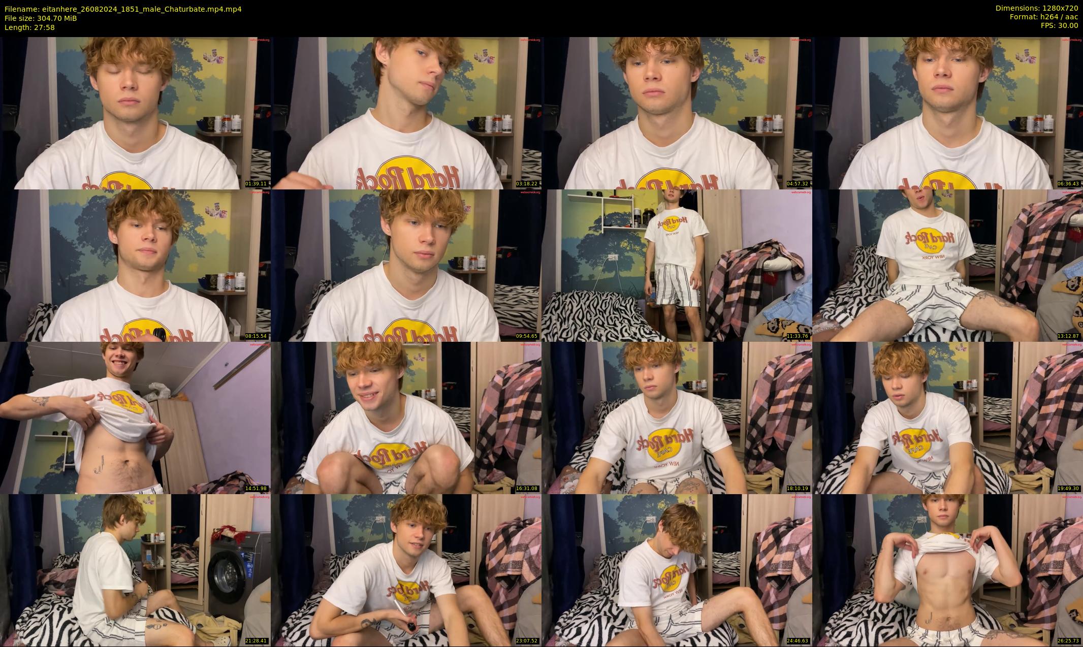 eitanhere — 28 minute Chaturbate male cam show recording, 720p, Aug 26, 2024