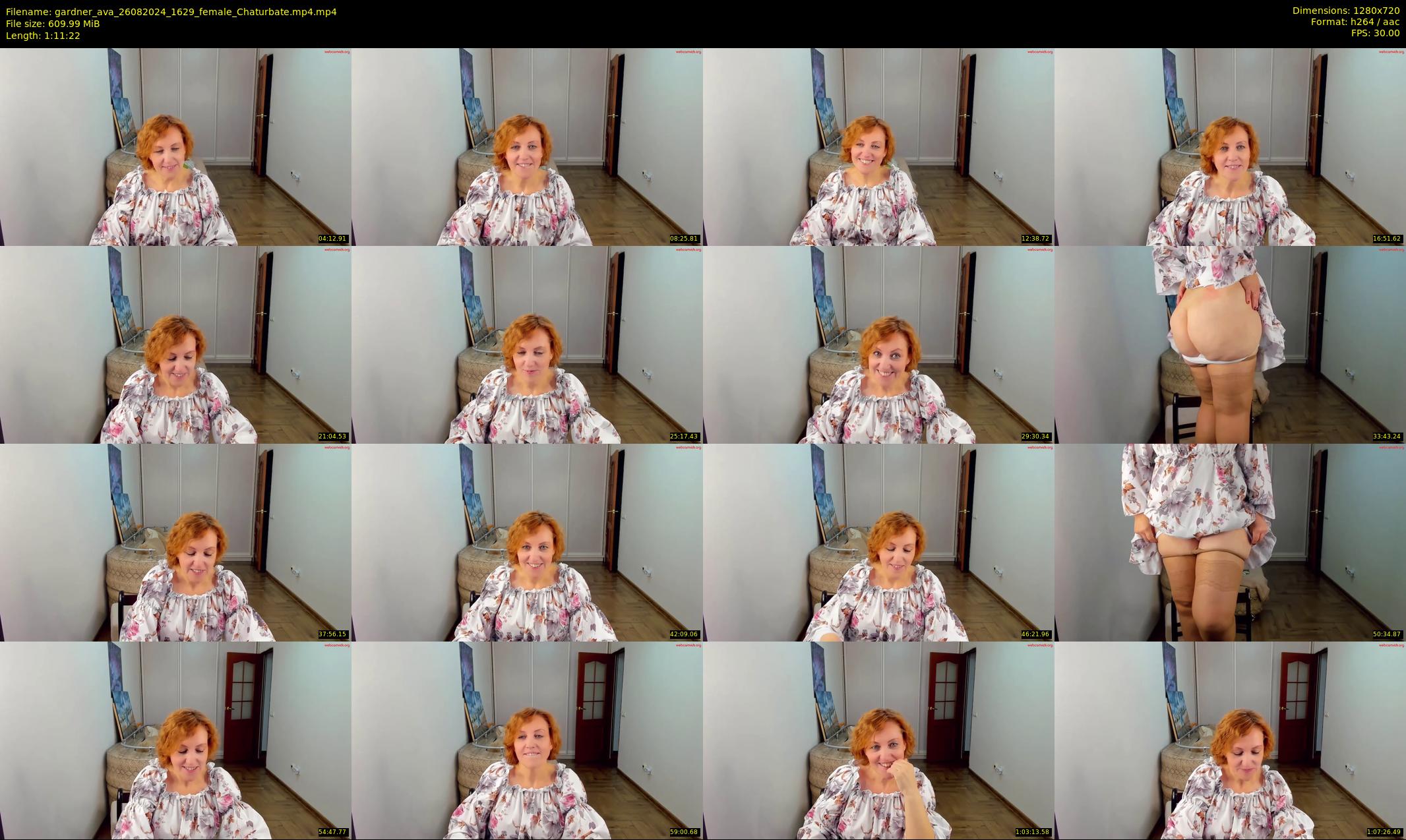 gardner_ava — 72 minute Chaturbate female cam show recording, 720p, Aug 26, 2024