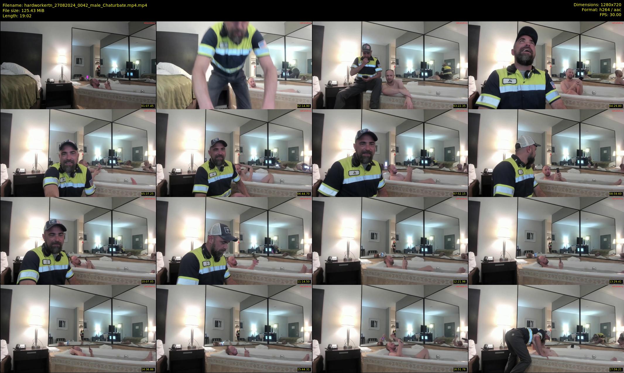 hardworkertn — 20 minute Chaturbate male cam show recording, 720p, Aug 27, 2024