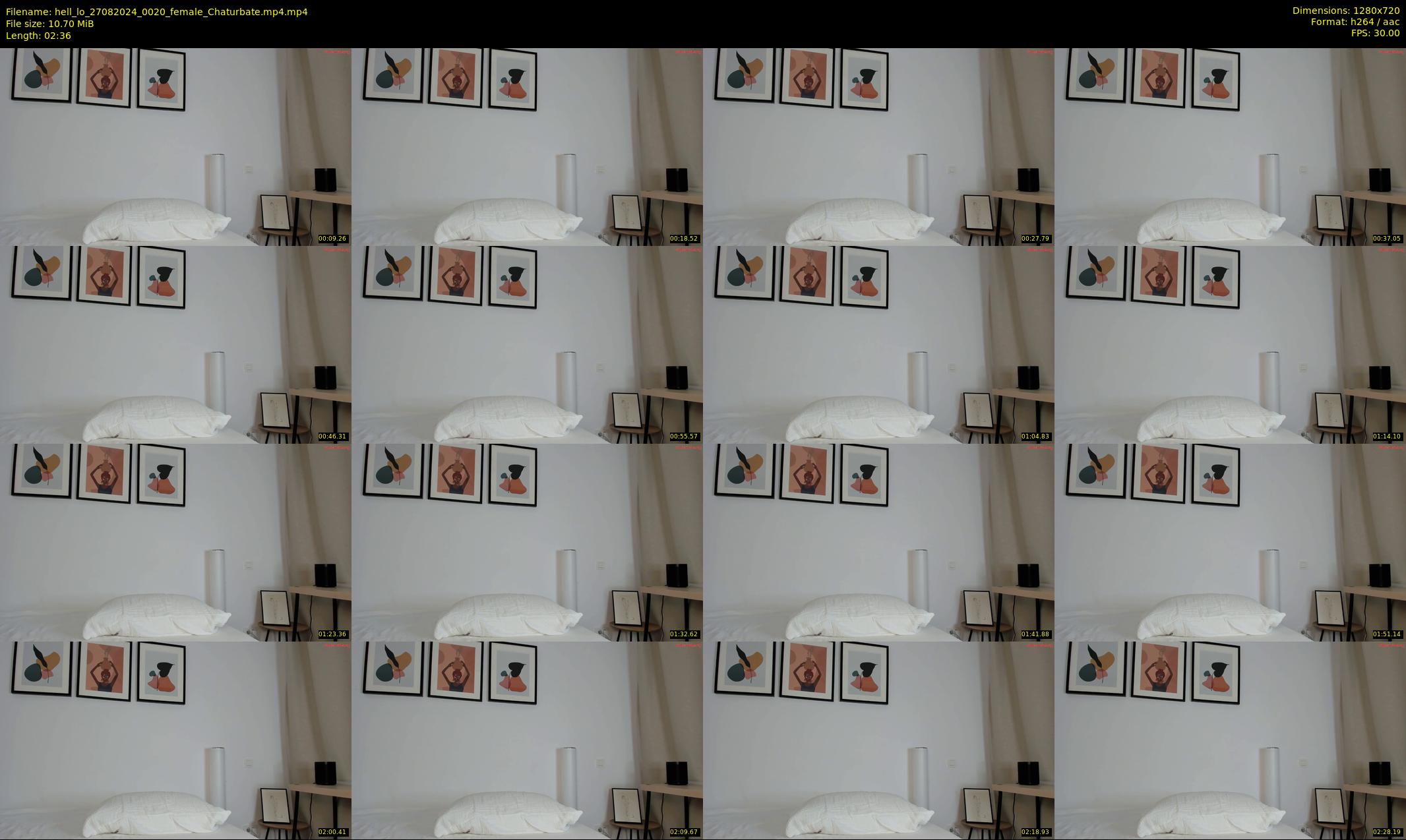hell_lo — 3 minute Chaturbate female cam show recording, 720p, Aug 27, 2024