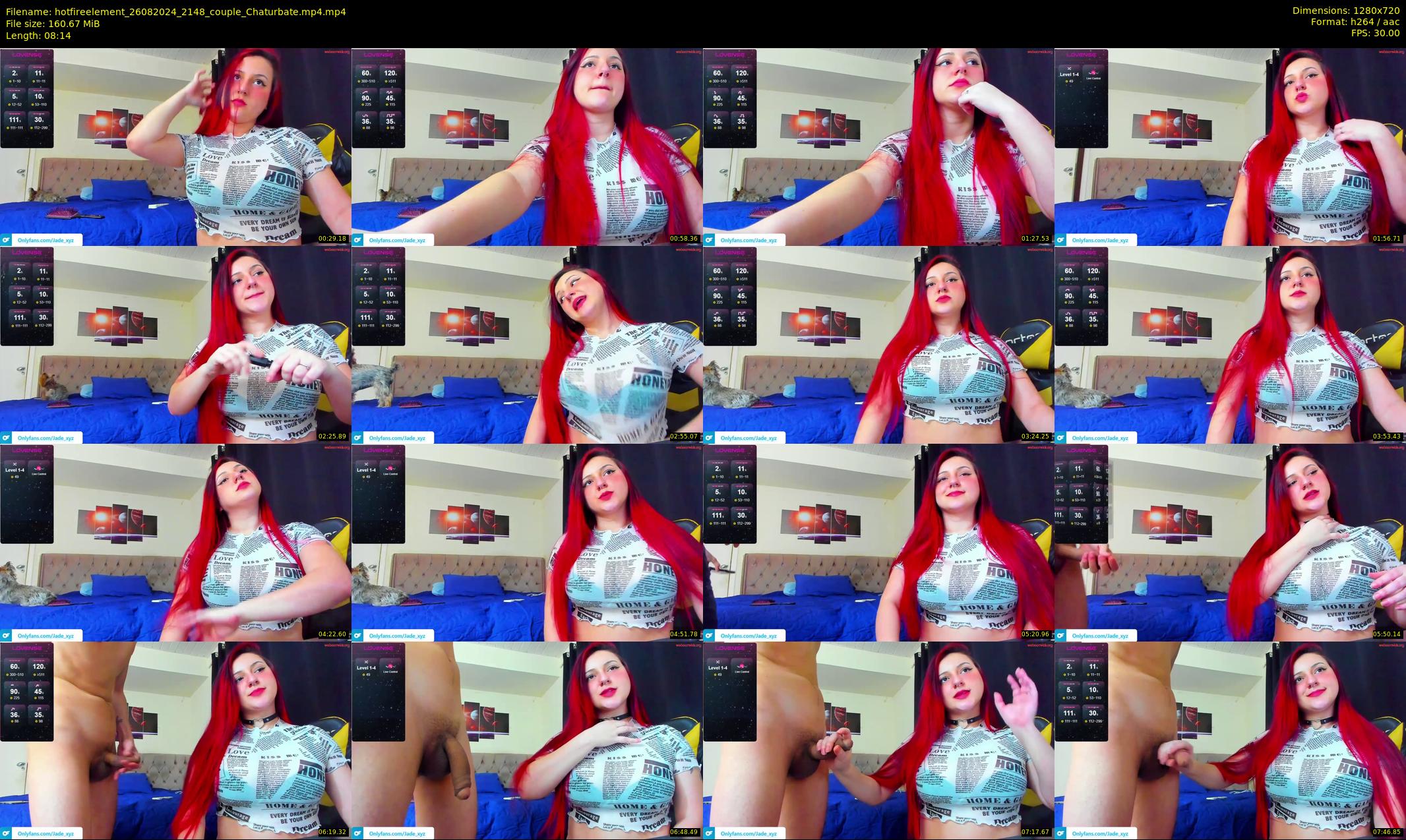 hotfireelement — 9 minute Chaturbate couple cam show recording, 720p, Aug 26, 2024