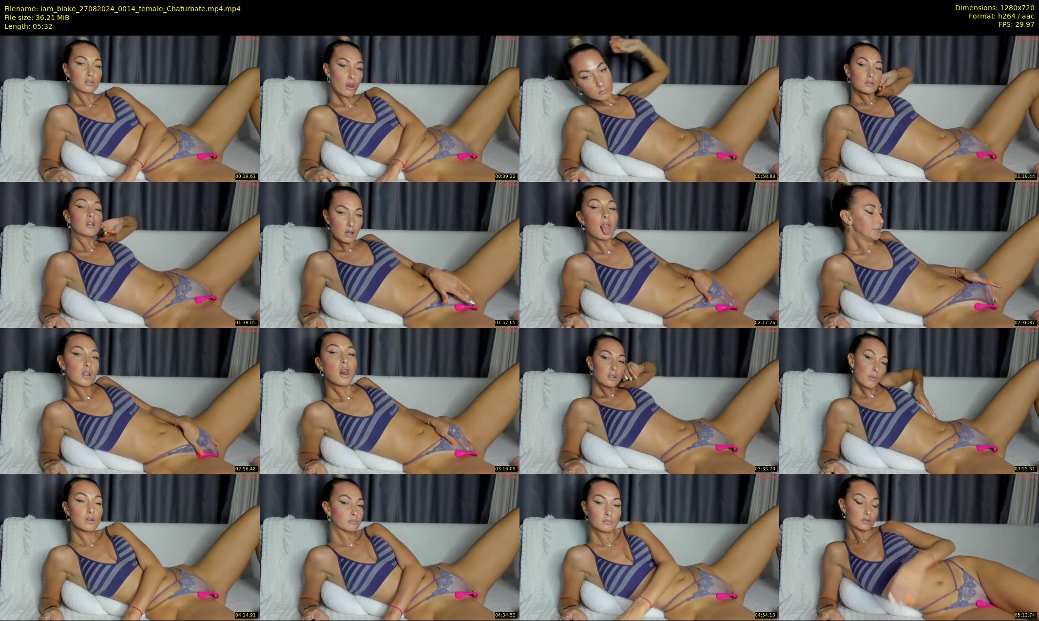iam_blake — 6 minute Chaturbate female cam show recording, 720p, Aug 27, 2024