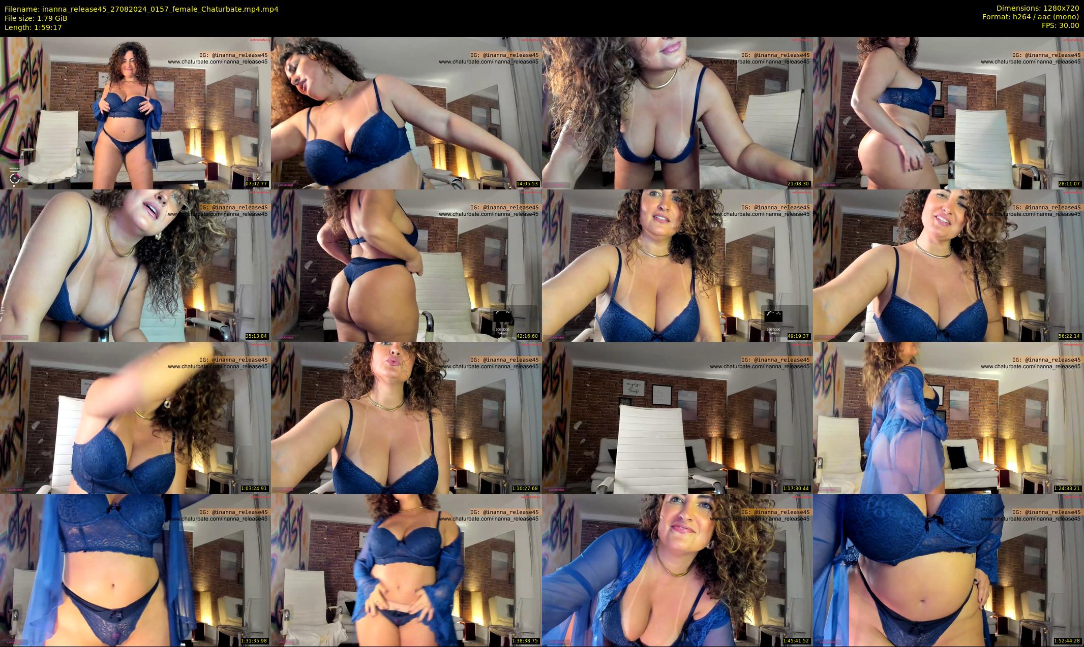 inanna_release45 — 120 minute Chaturbate female cam show recording, 720p, Aug 27, 2024