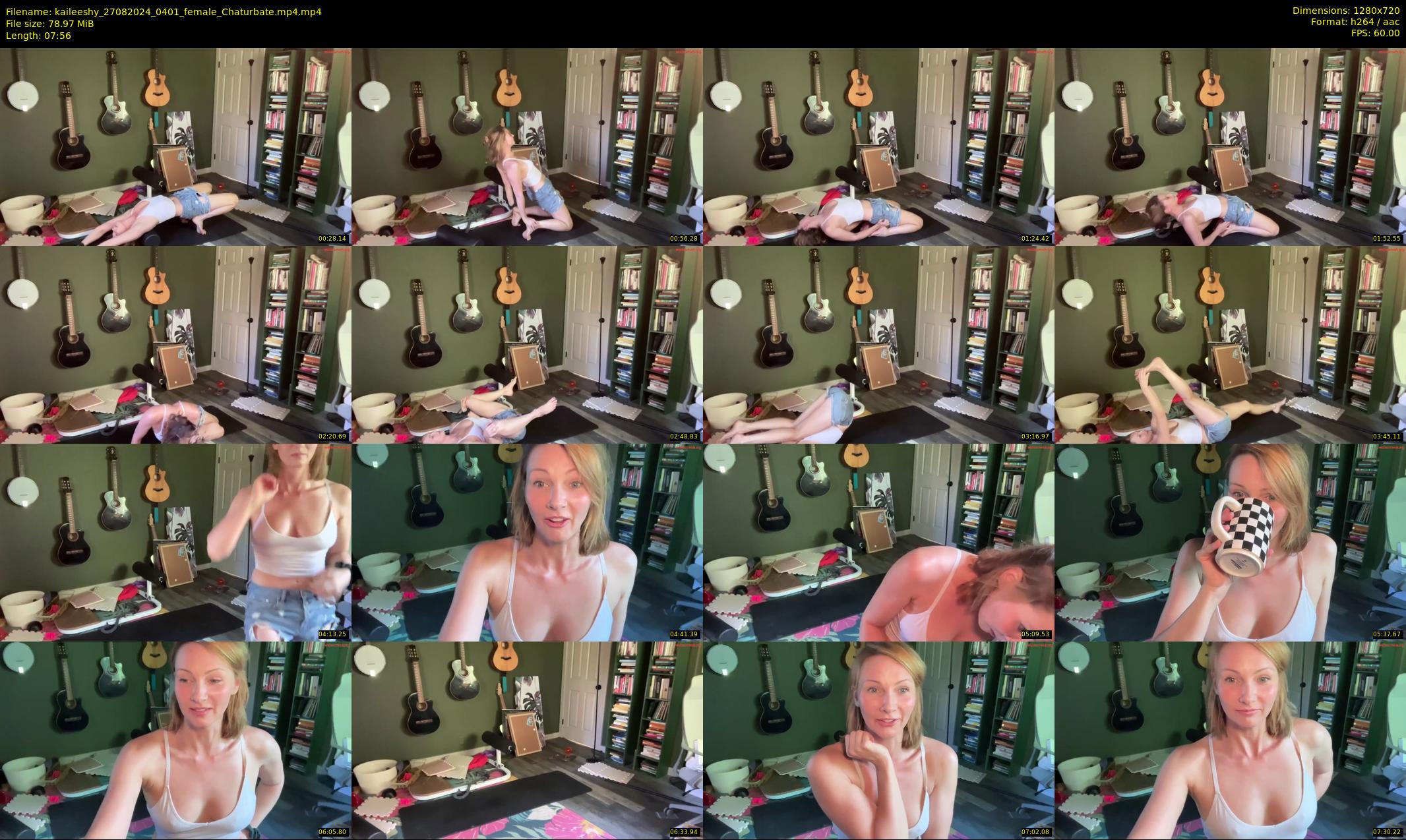 kaileeshy — 8 minute Chaturbate female cam show recording, 720p, Aug 27, 2024