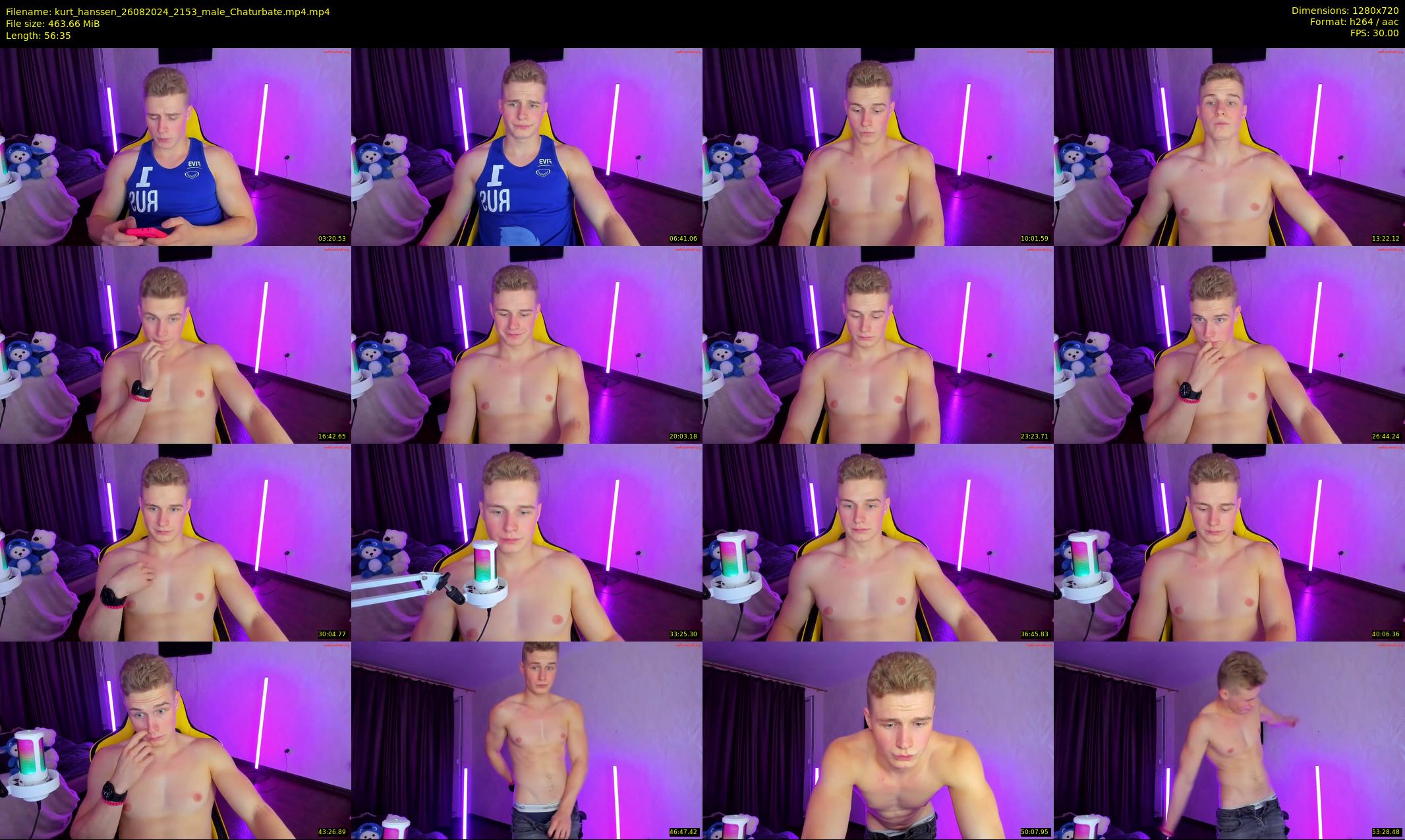 kurt_hanssen — 57 minute Chaturbate male cam show recording, 720p, Aug 26, 2024