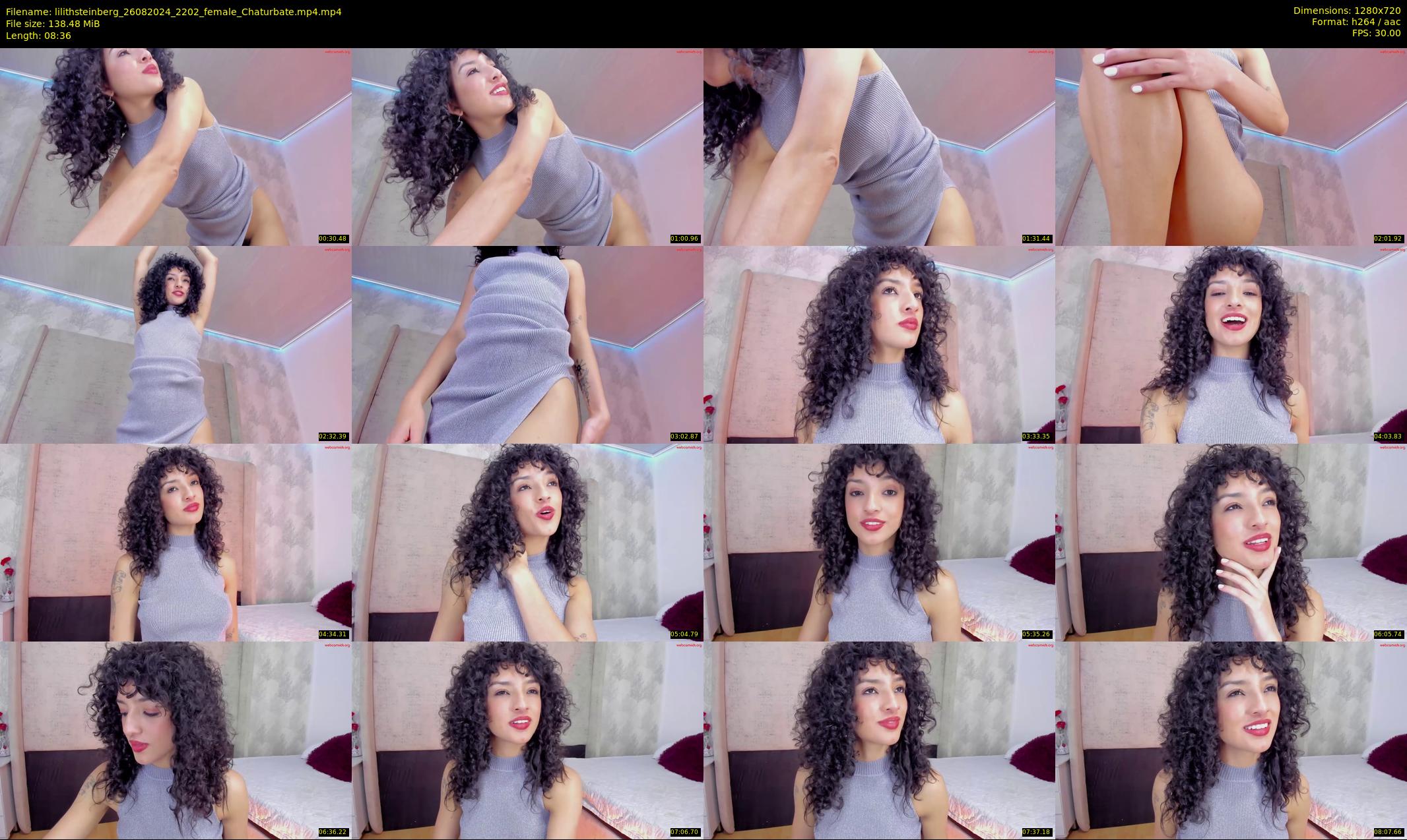 lilithsteinberg — 9 minute Chaturbate female cam show recording, 720p, Aug 26, 2024