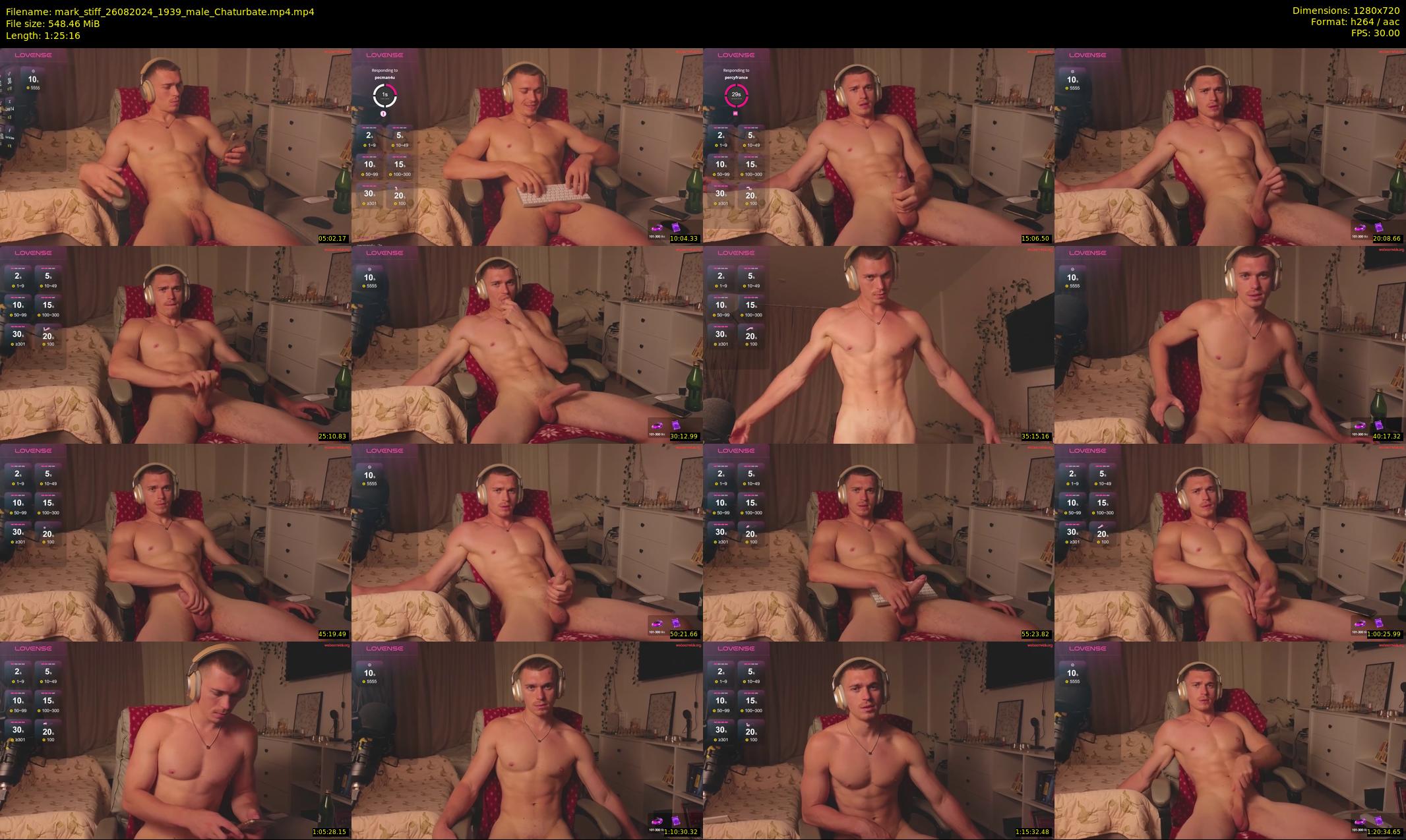 mark_stiff — 86 minute Chaturbate male cam show recording, 720p, Aug 26, 2024
