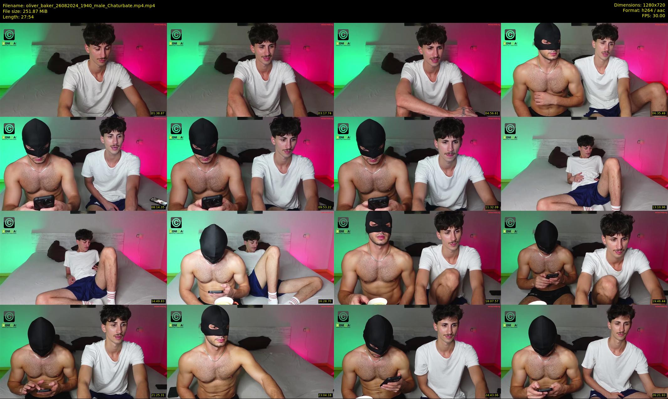 oliver_baker — 28 minute Chaturbate male cam show recording, 720p, Aug 26, 2024