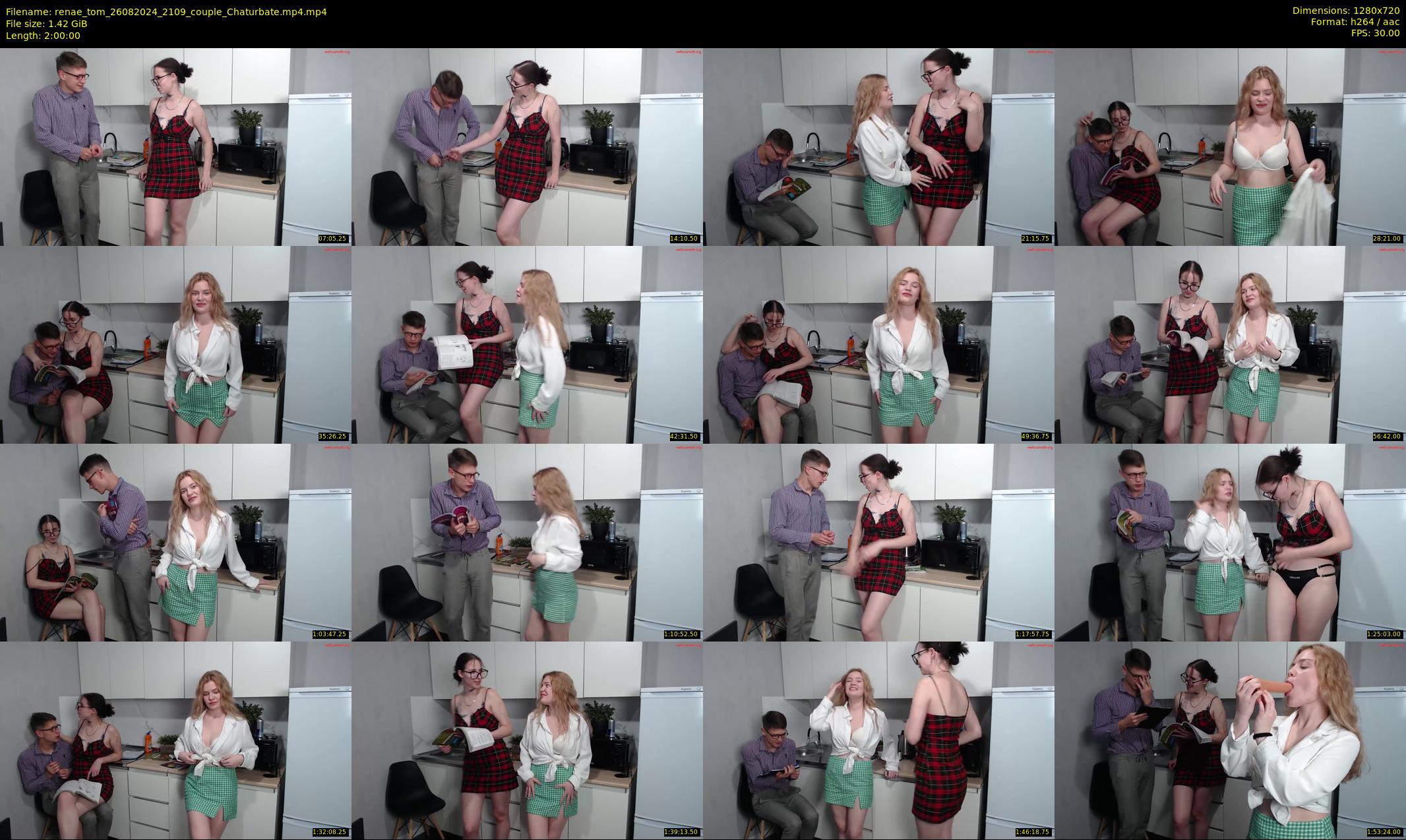 renae_tom — 120 minute Chaturbate couple cam show recording, 720p, Aug 26, 2024