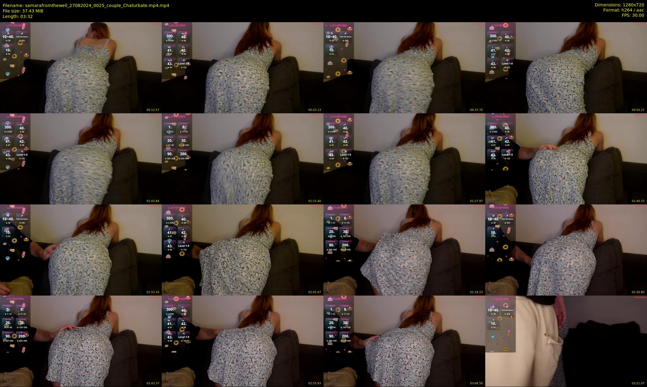 samarafromthewell — 4 minute Chaturbate female cam show recording, 720p, Aug 27, 2024