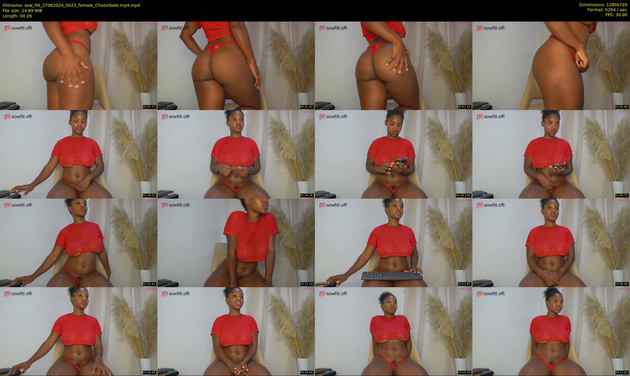 sow_fitt — 5 minute Chaturbate female cam show recording, 720p, Aug 27, 2024