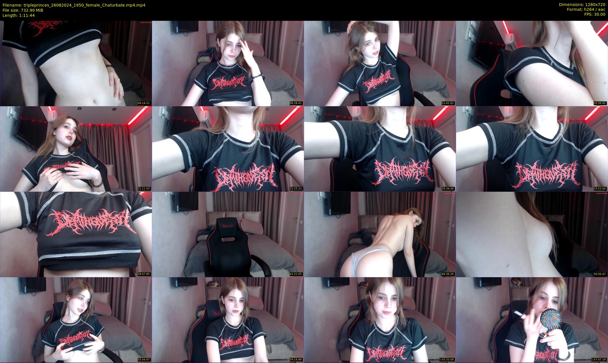 tripleprinces — 72 minute Chaturbate female cam show recording, 720p, Aug 26, 2024