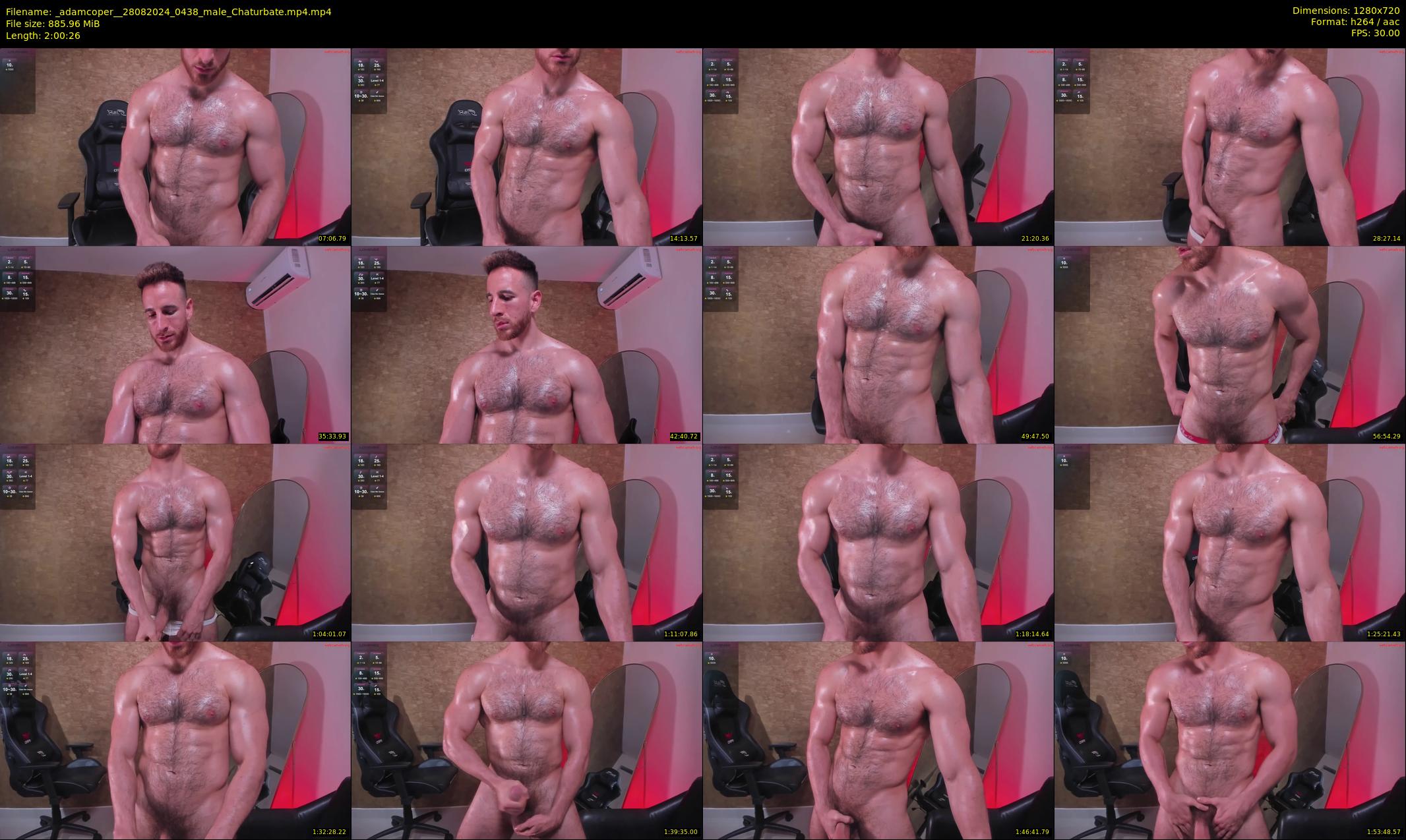 _adamcoper_ — 121 minute Chaturbate male cam show recording, 720p, Aug 28, 2024